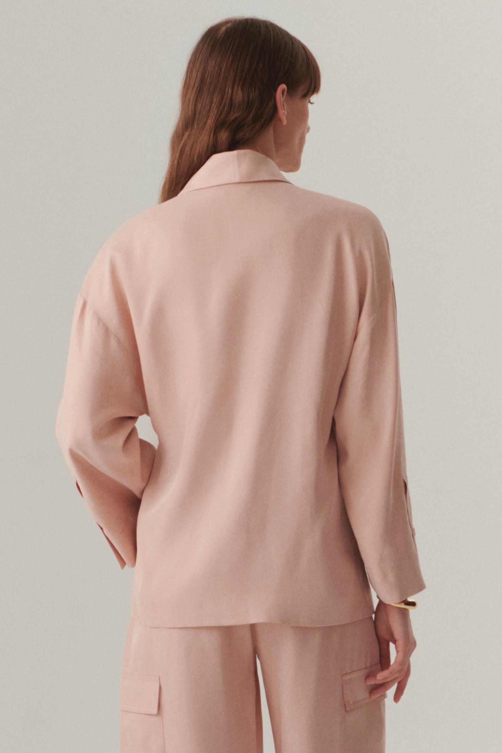 Soft Tencel Wrap Jacket