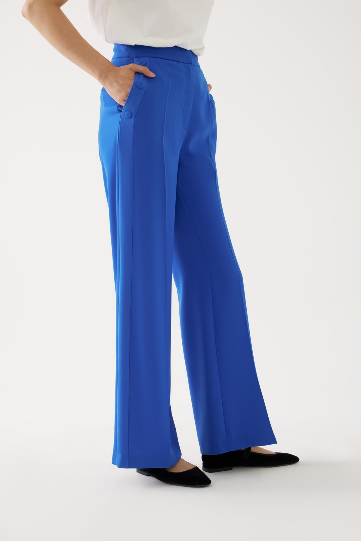 Saxe Blue Pants