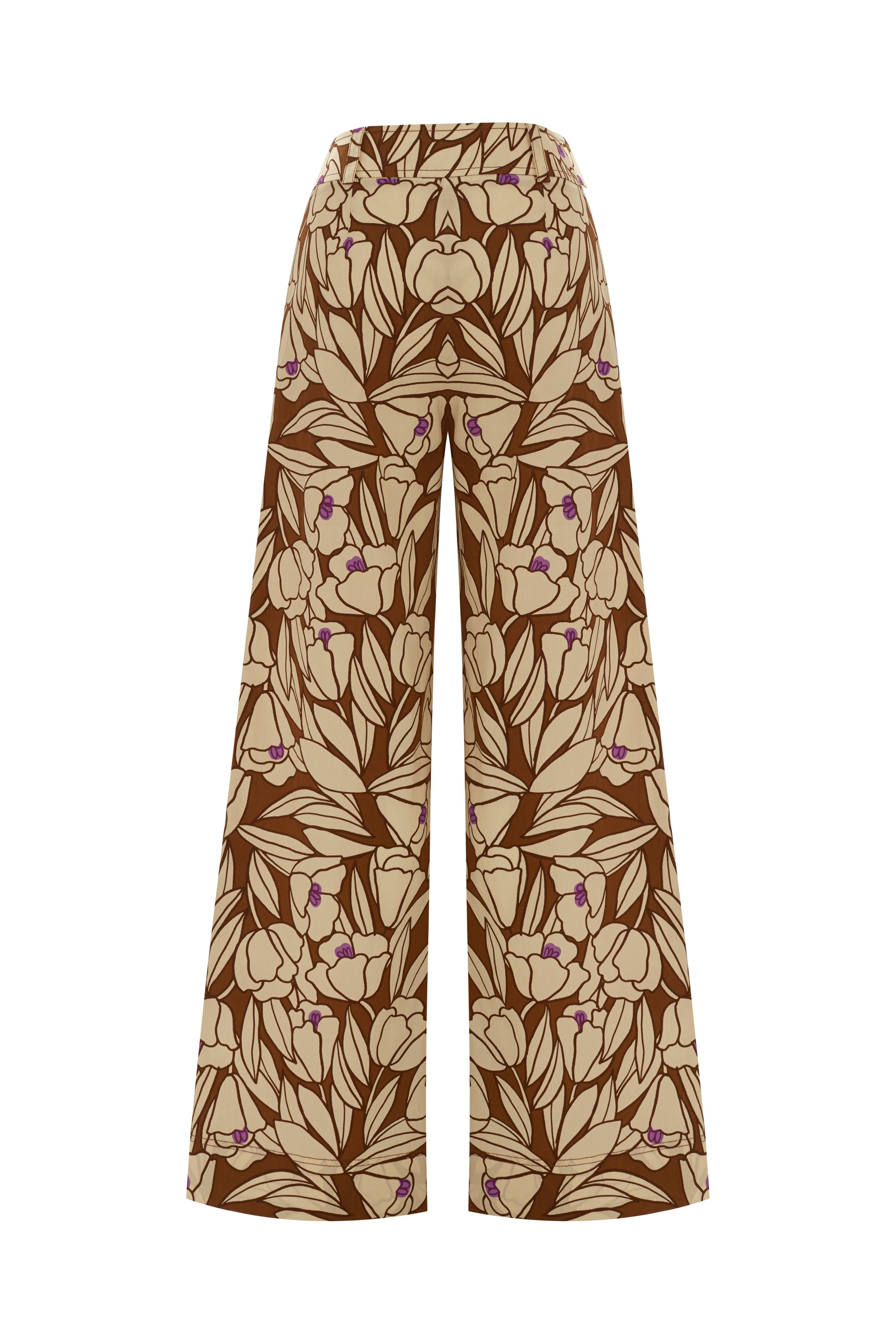 Flower Patterned Trousers