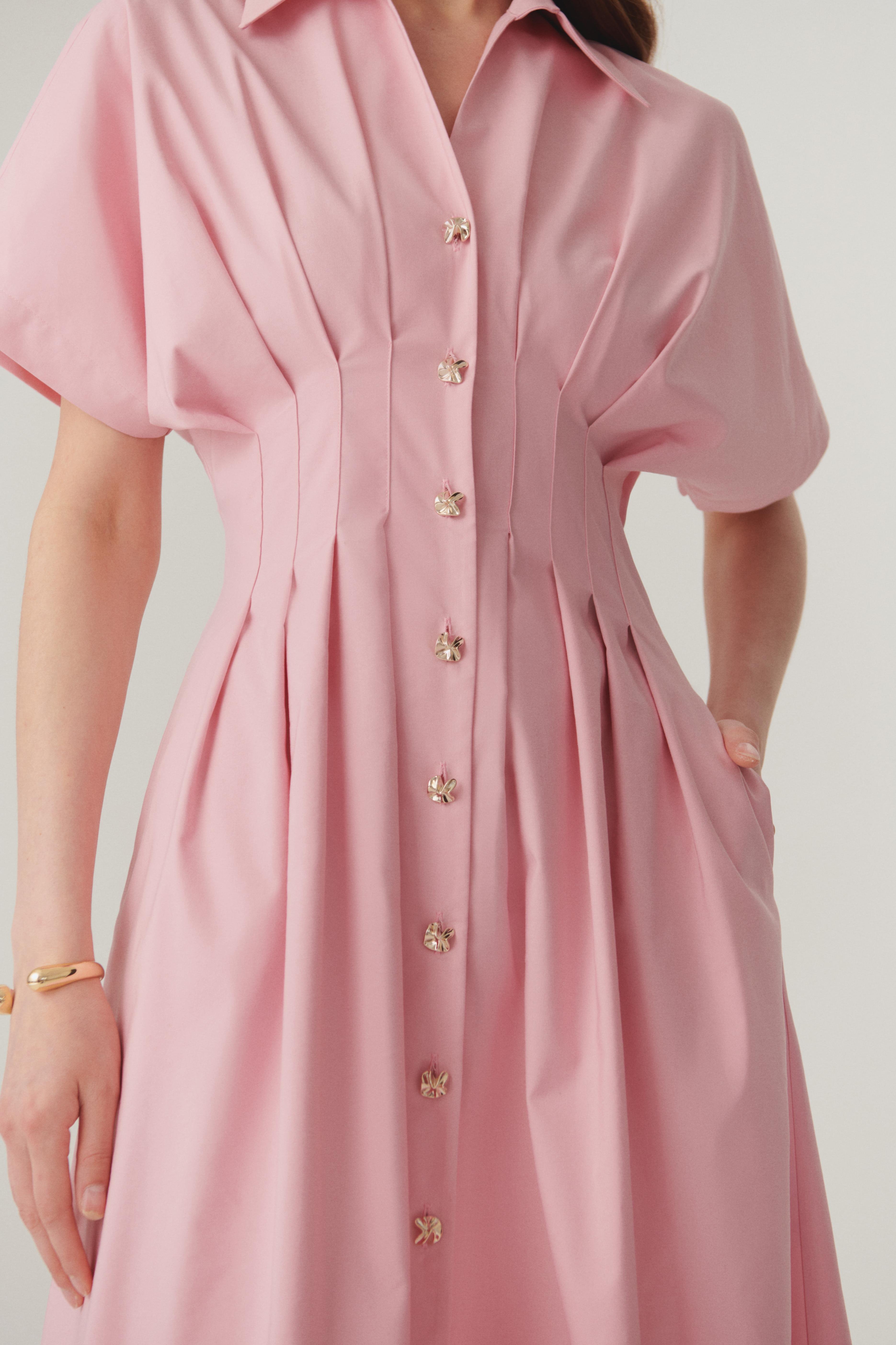 Timeless Elegance Shirt Dress