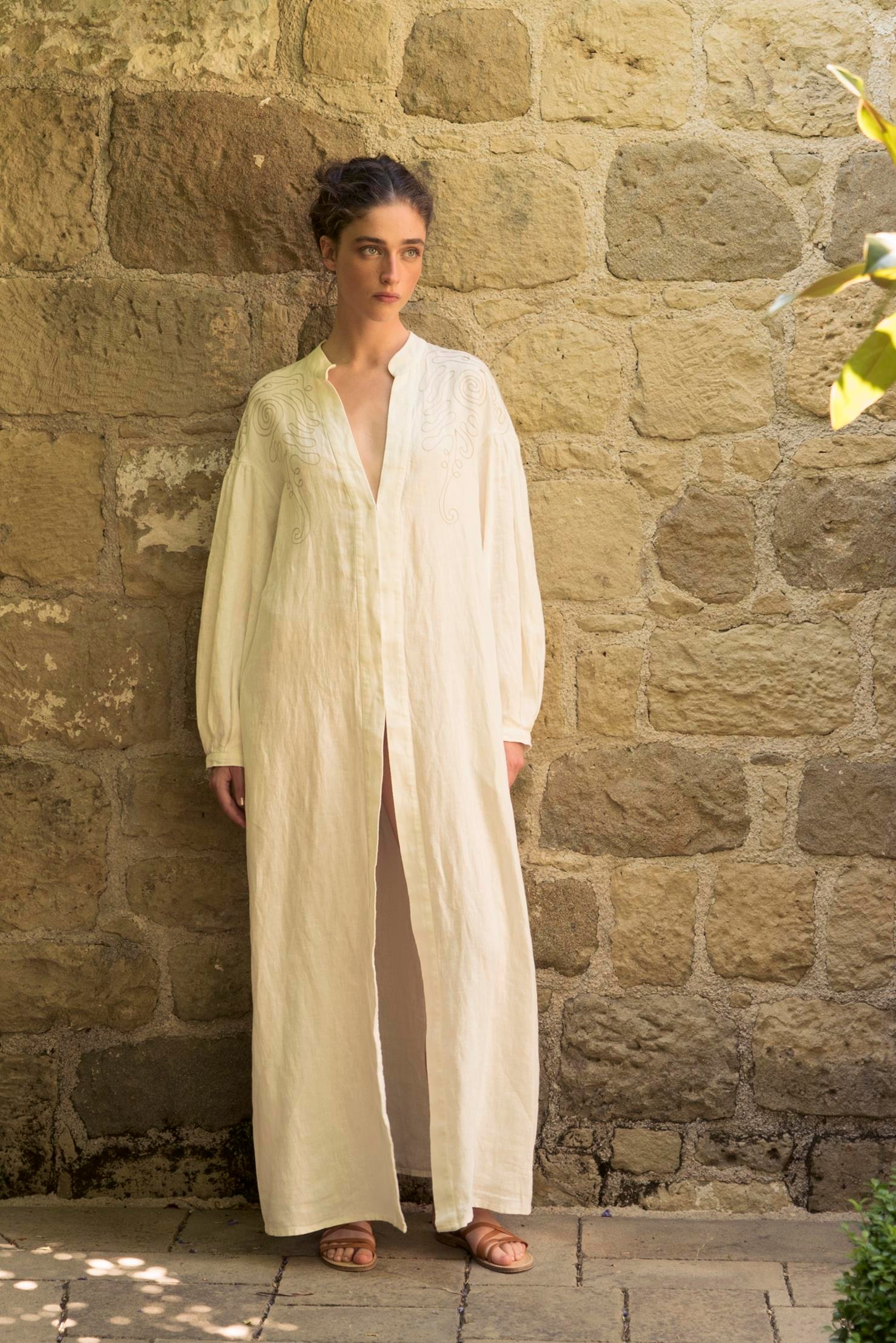 Handwoven Kaftan Dress