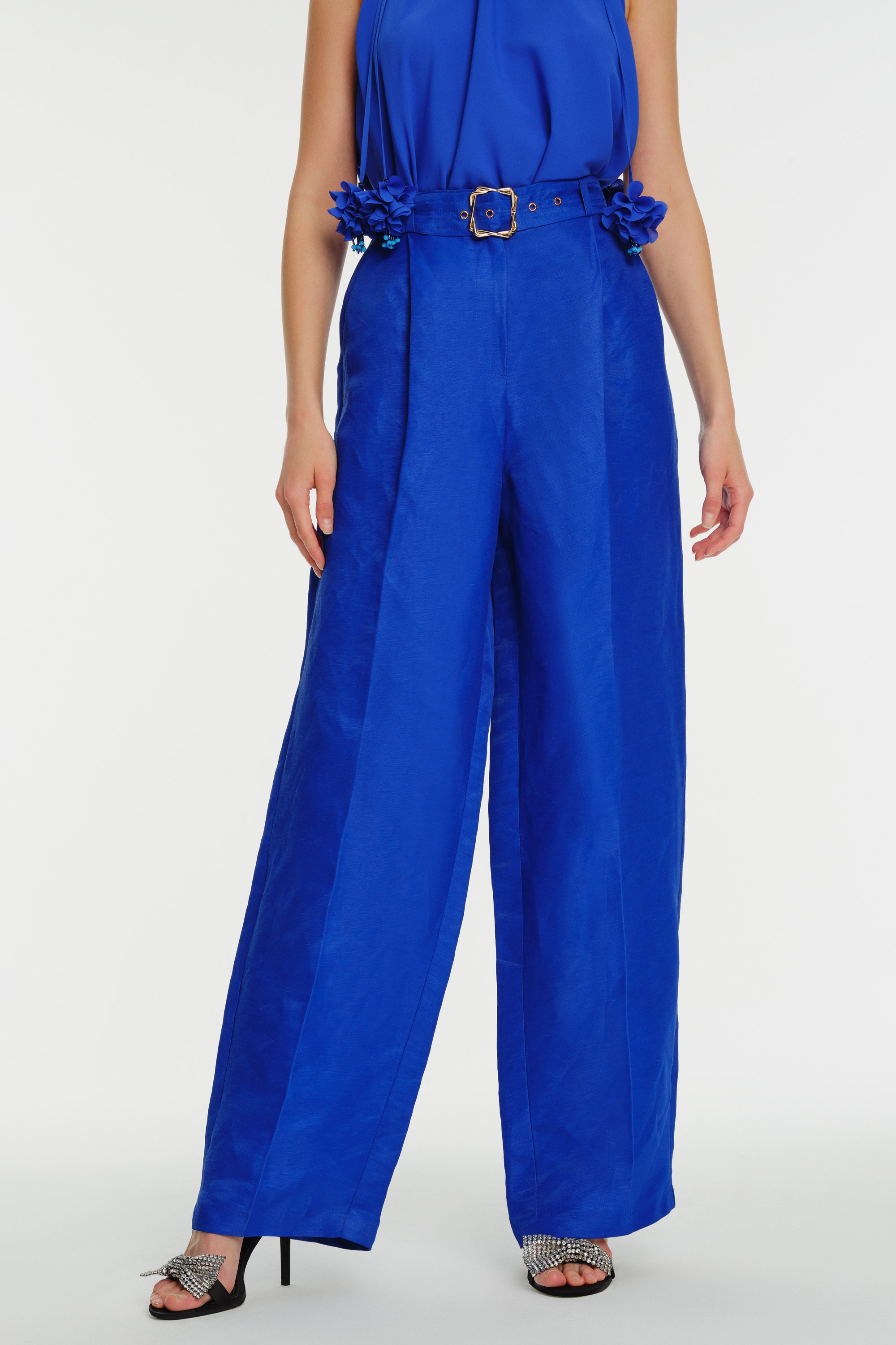 High-Waisted Palazzo Pants