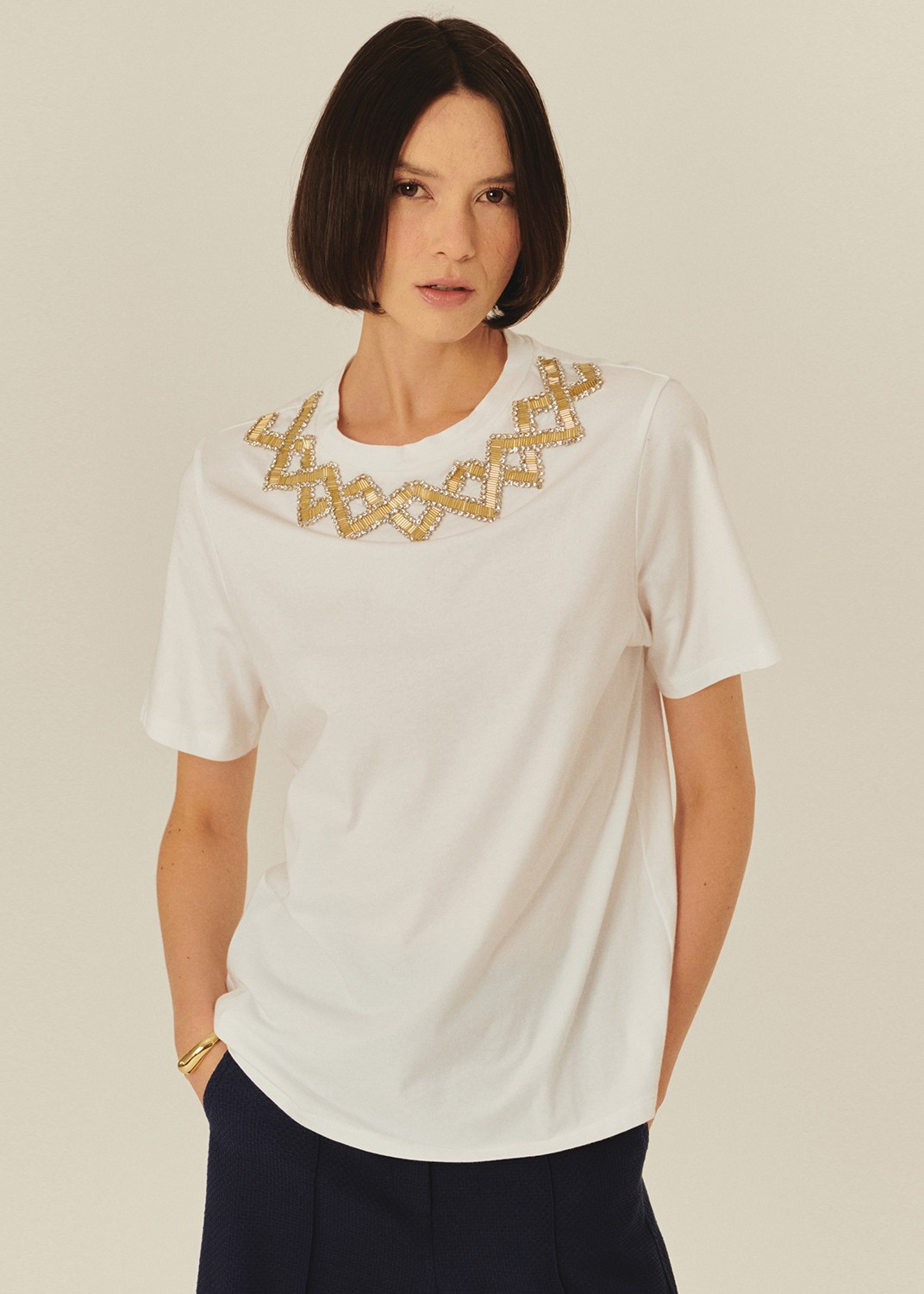 Modern Luxe Accent Tee