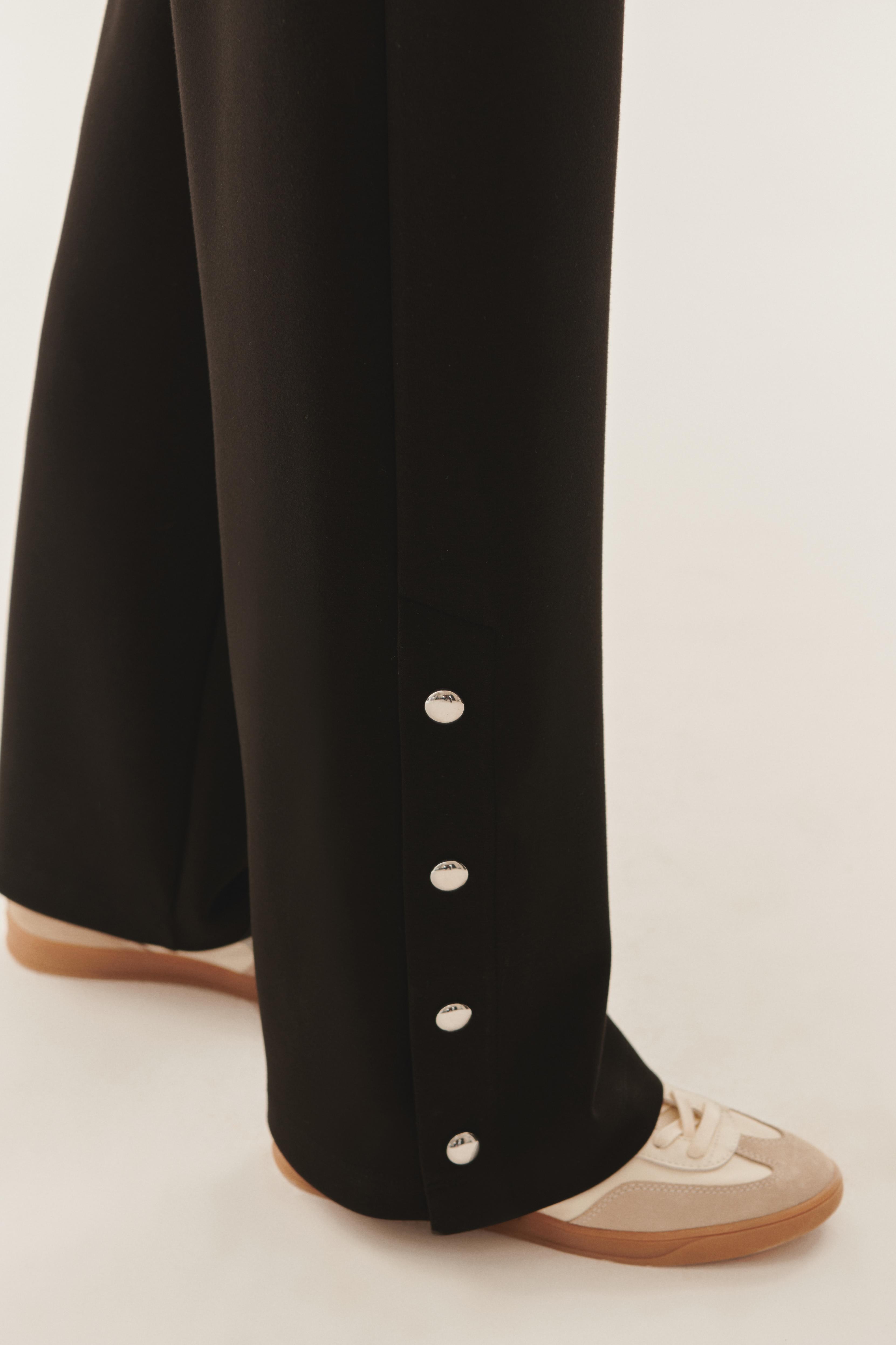 Chic Comfort Knit Trousers