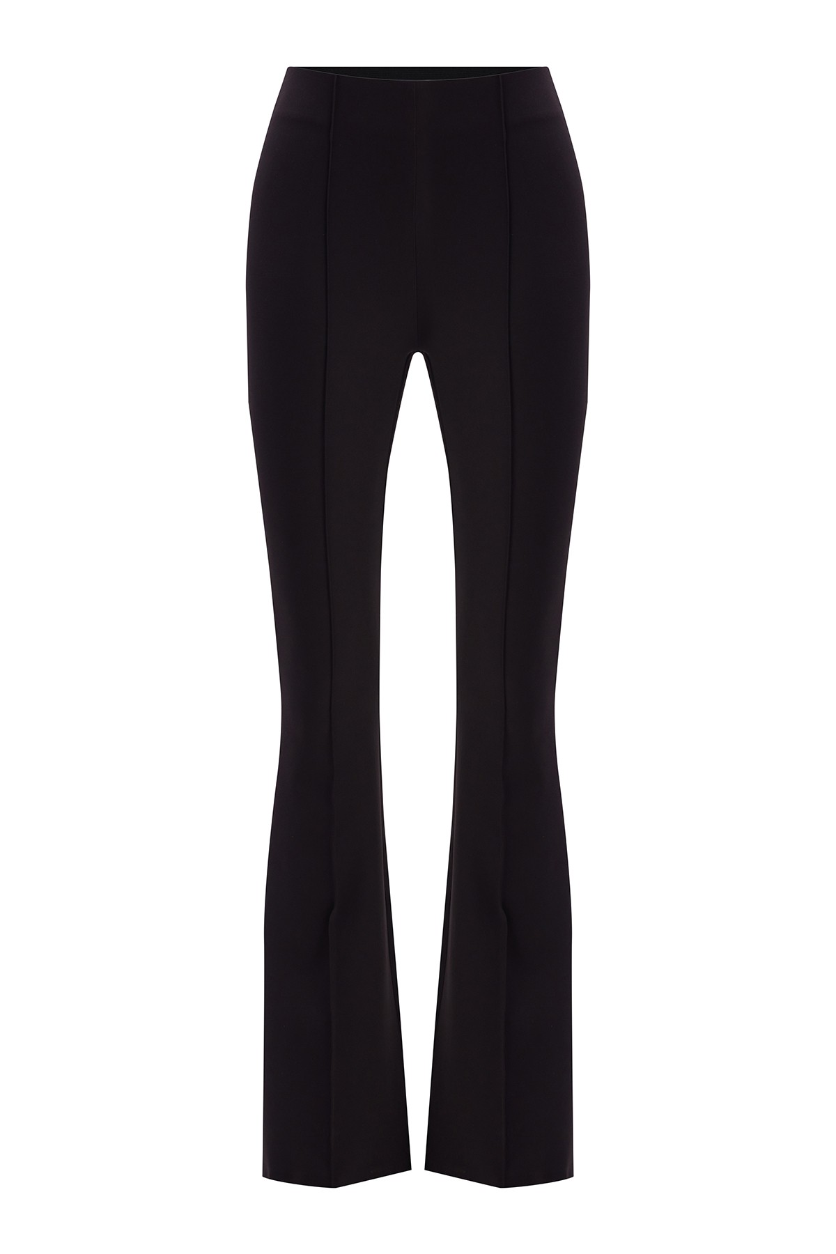 High Waist Slim Fit Trousers