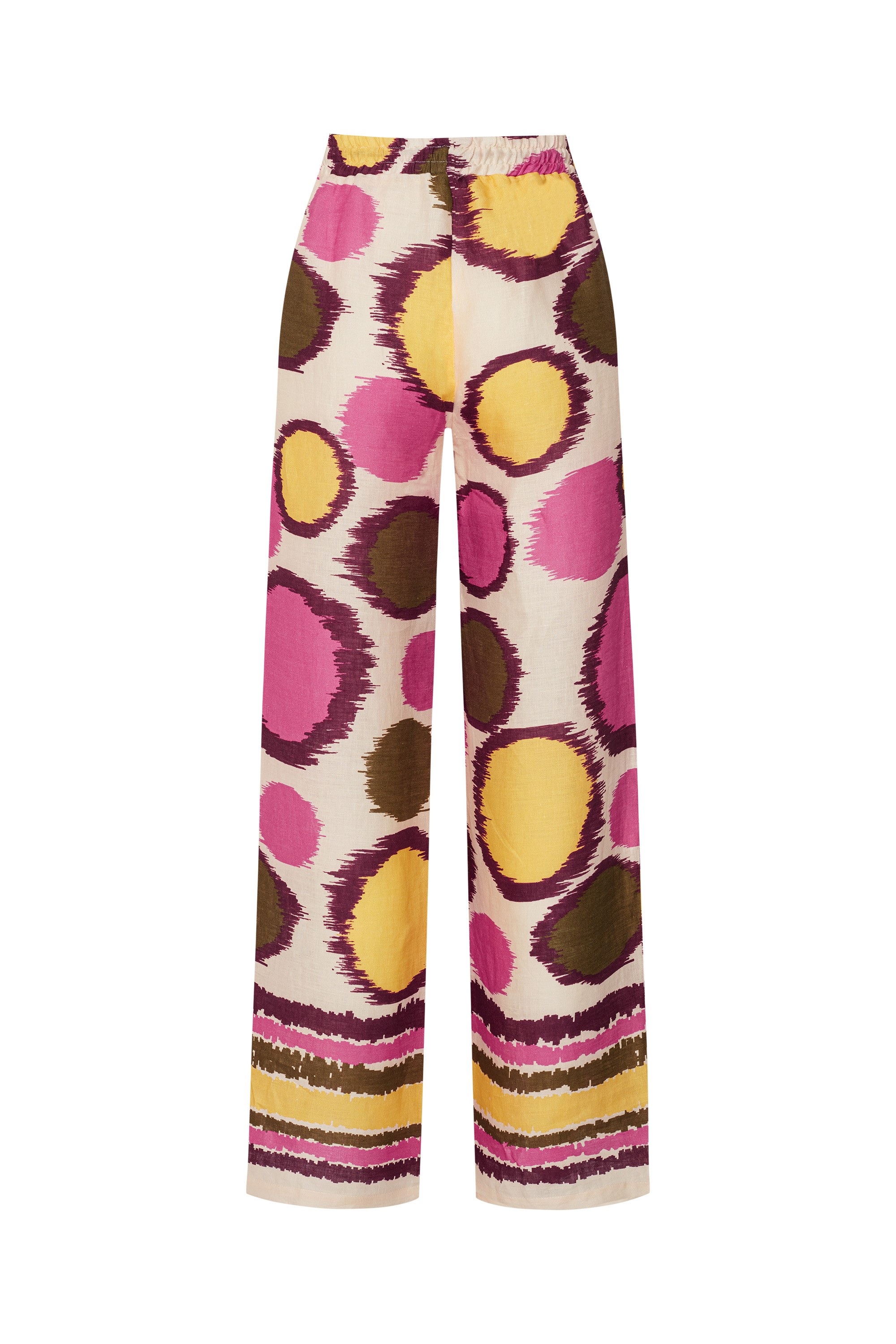 Colorful Polka Dot Summer Pants