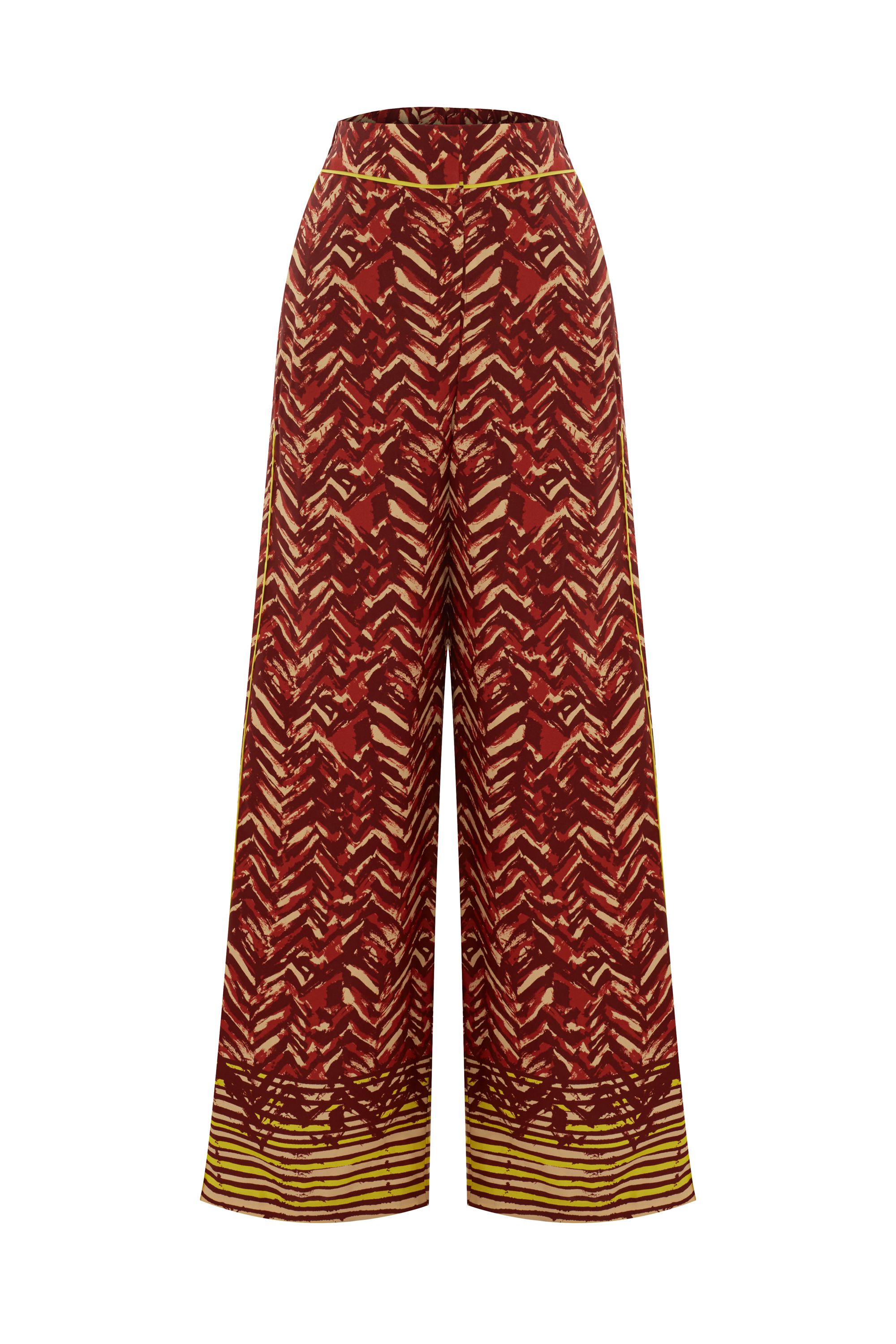 Intricate Patterned Pants