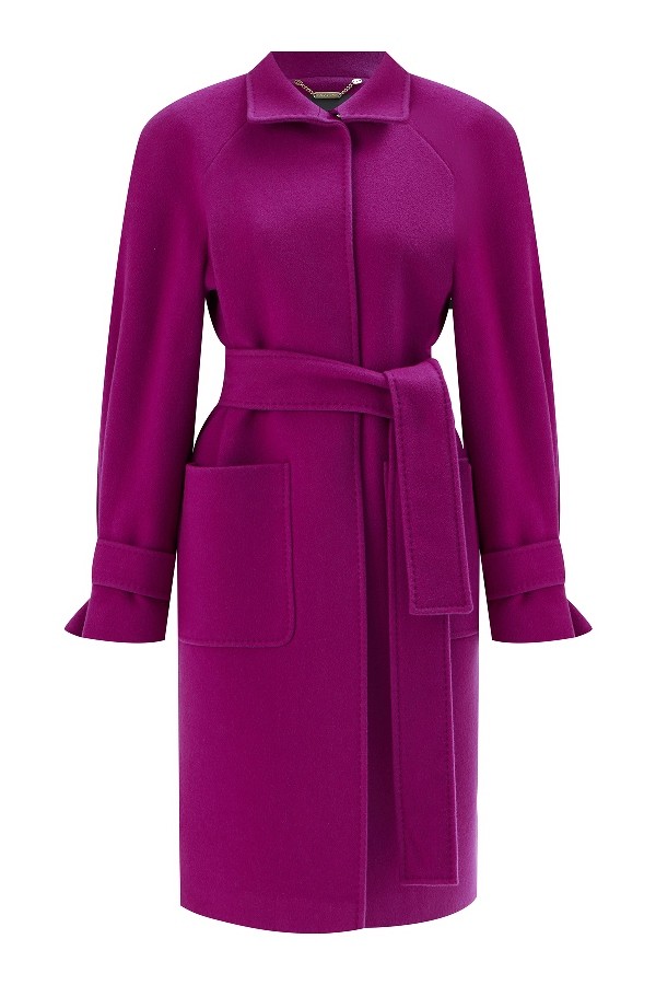 Belted Cashmere Coat