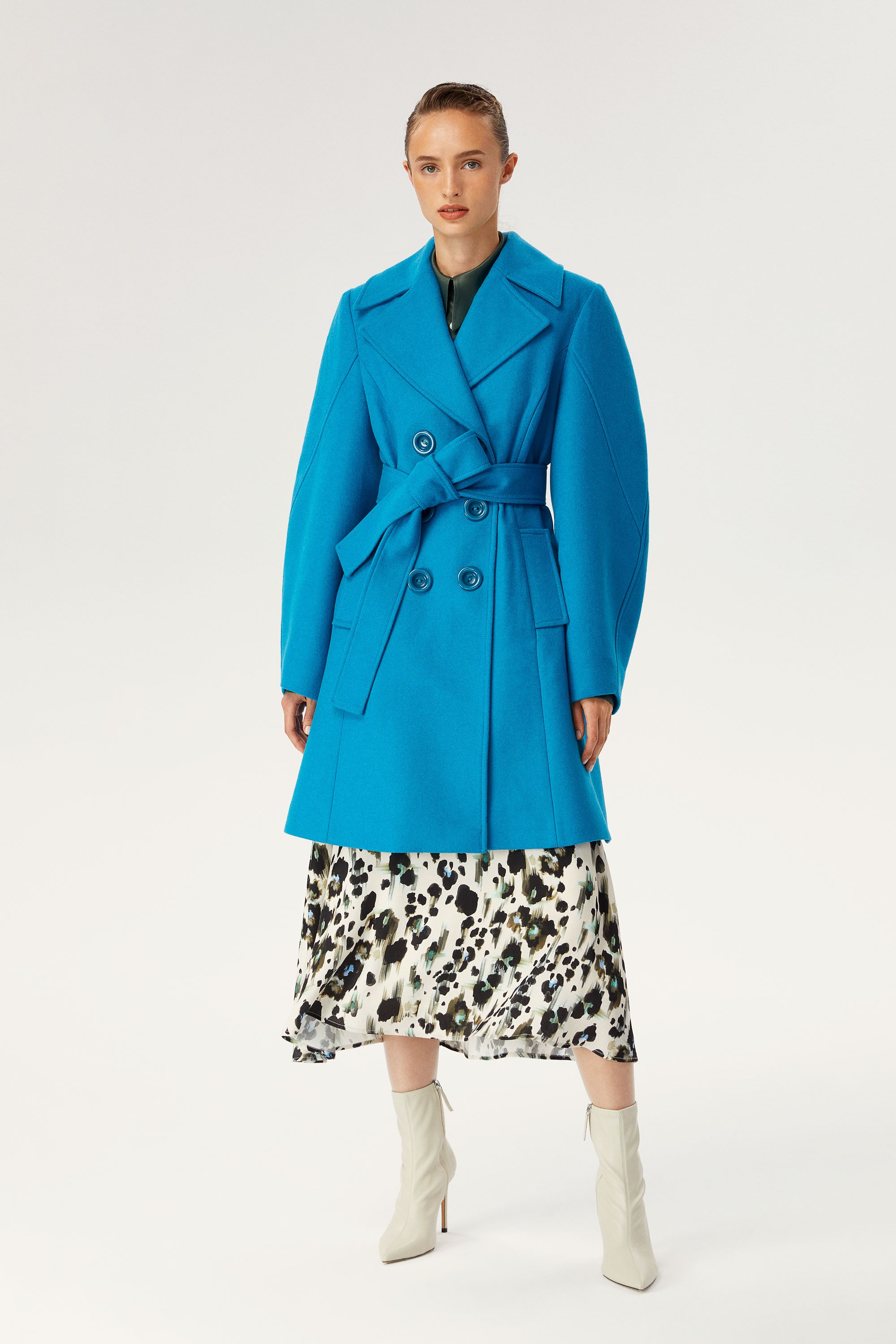 Wool Blend Coat