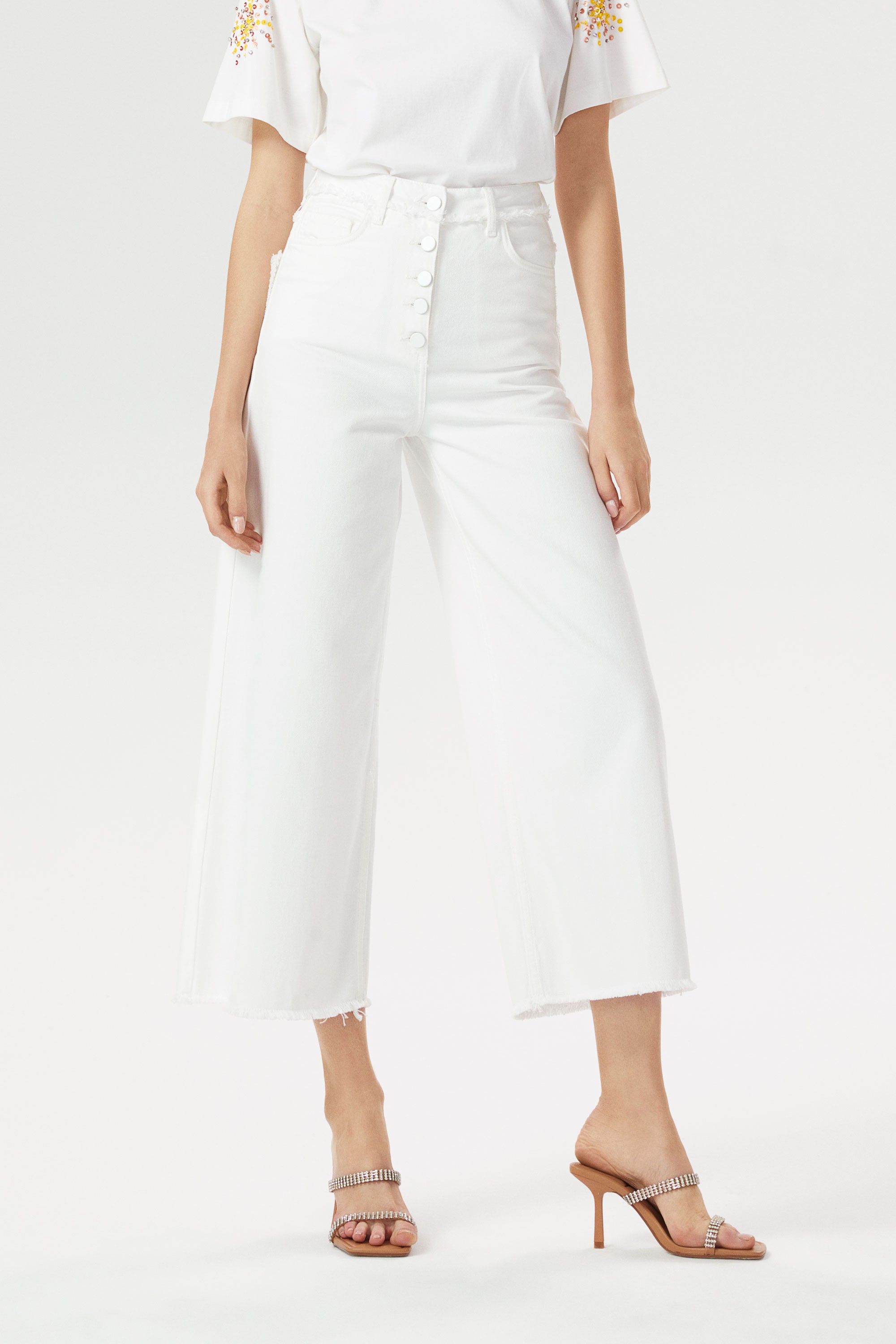 High-Waisted Palazzo Pants