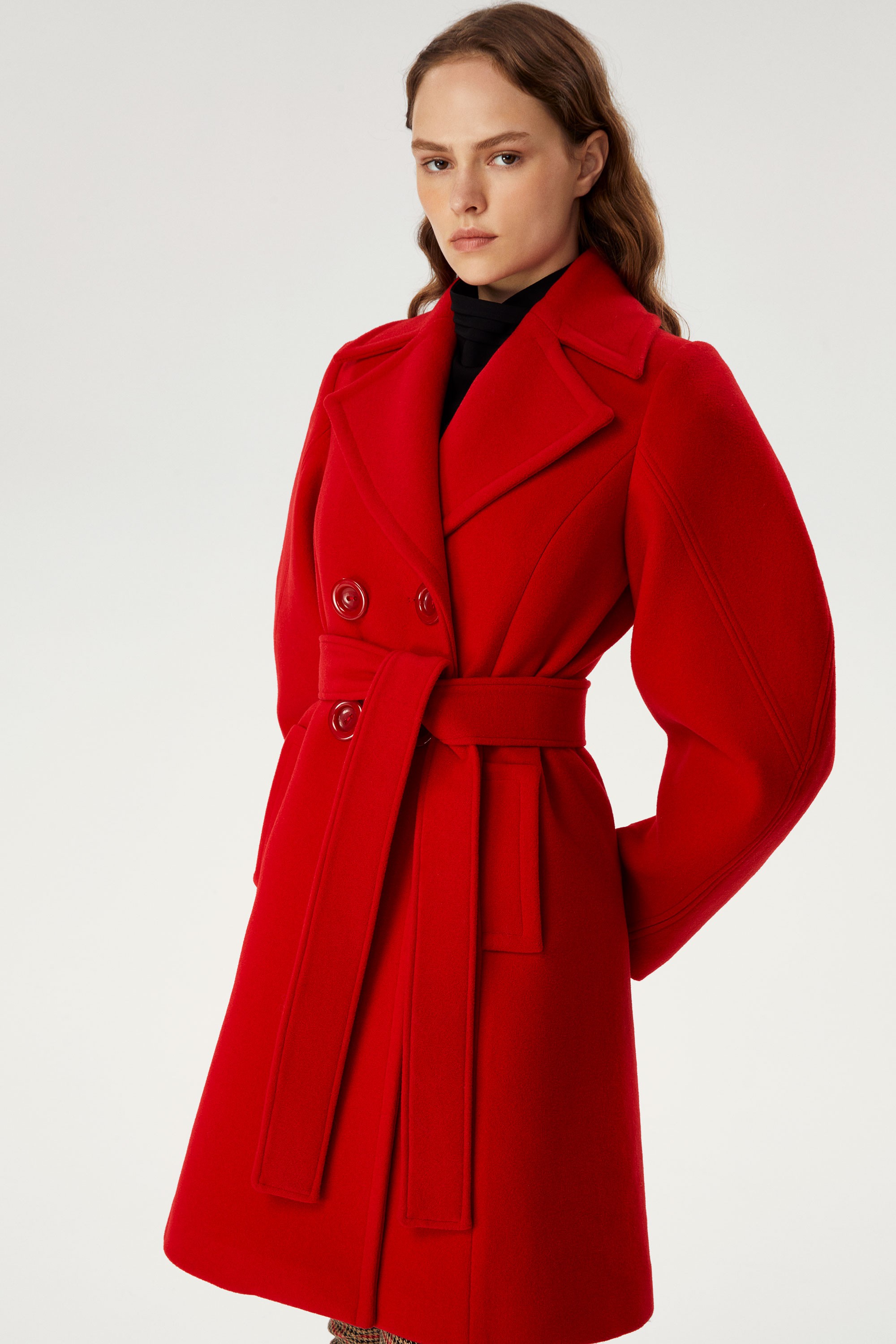 Wool Blend Coat