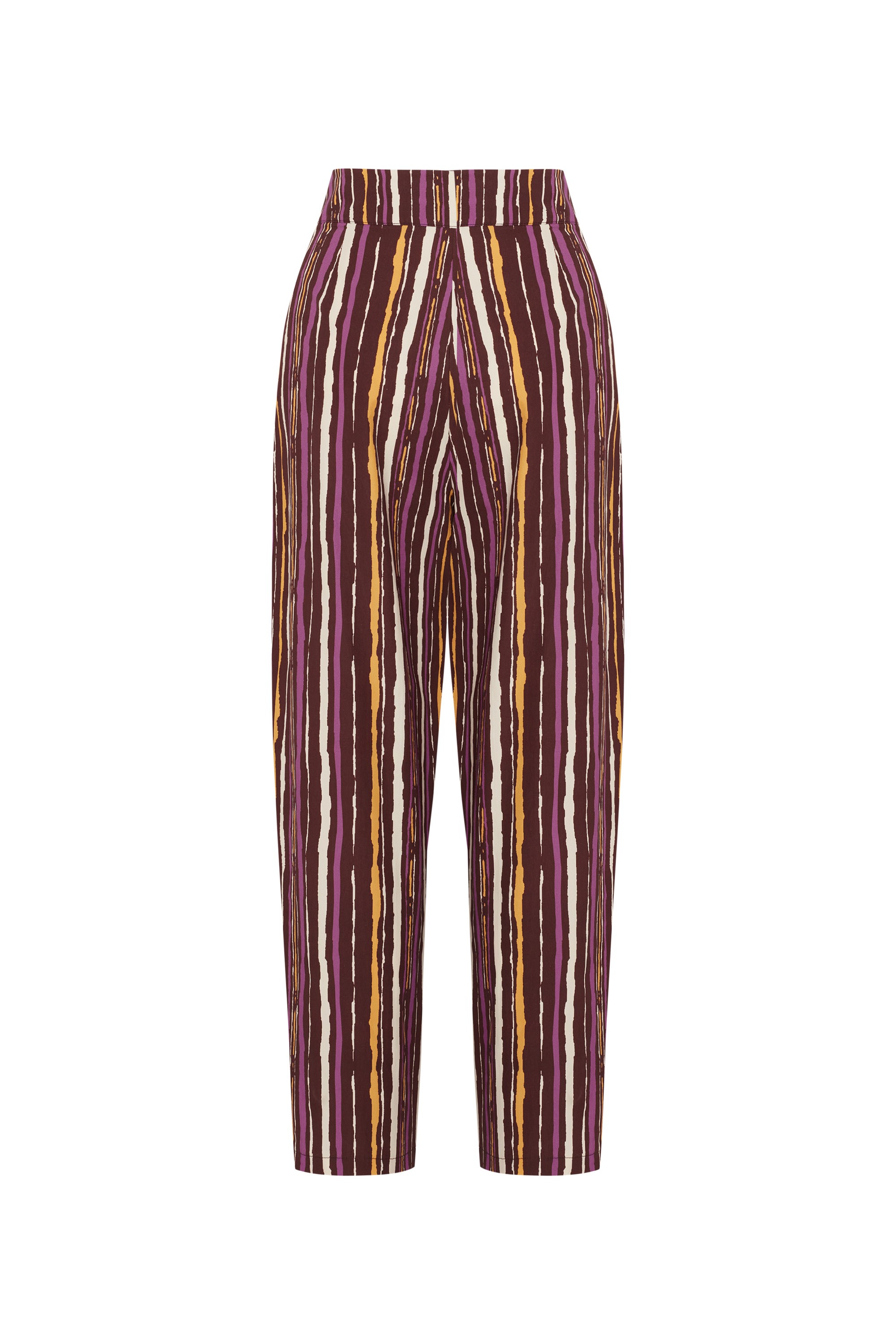 Purple Ethnic Trousers