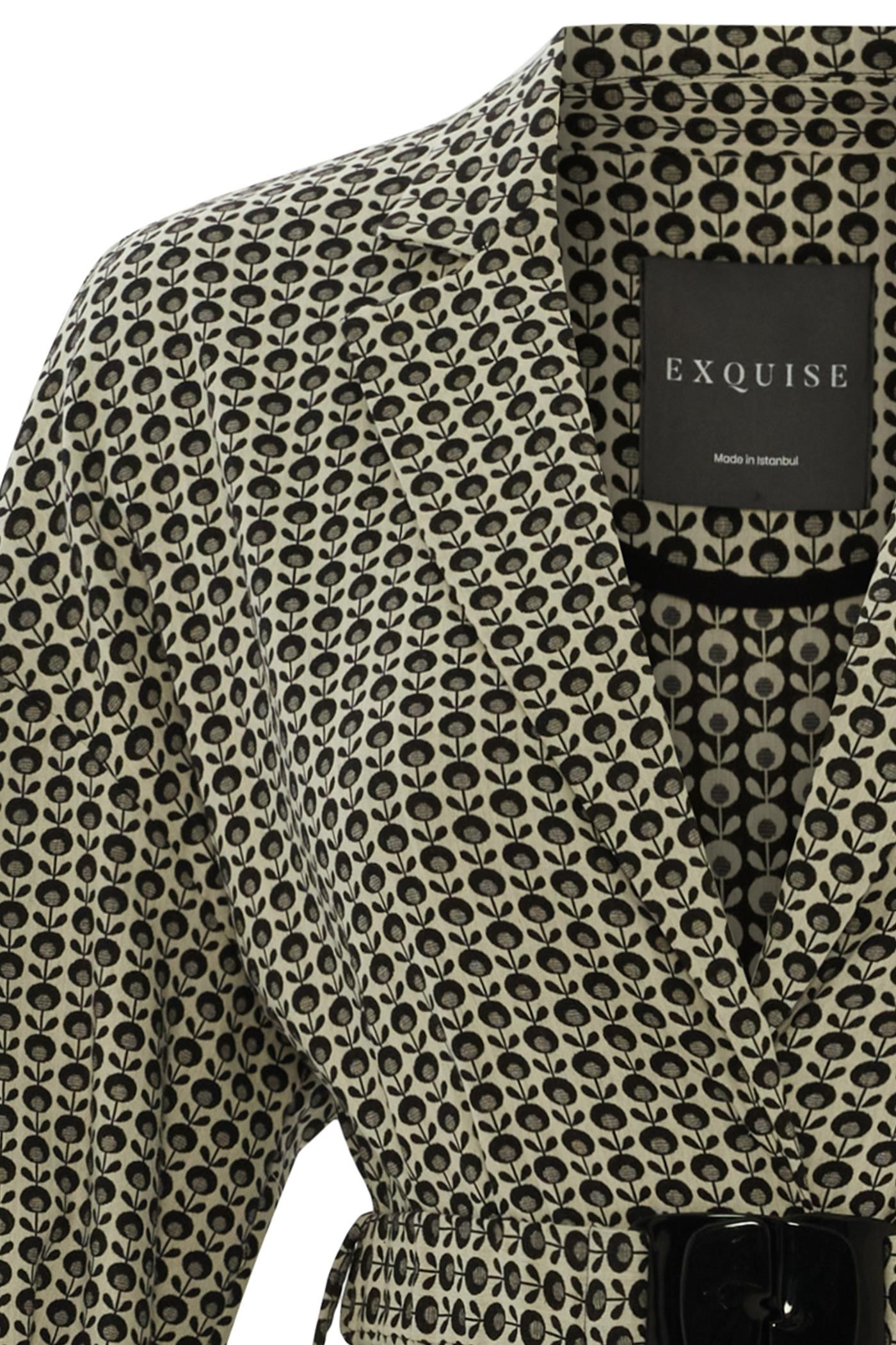 Patterned Men's Collar Jacket