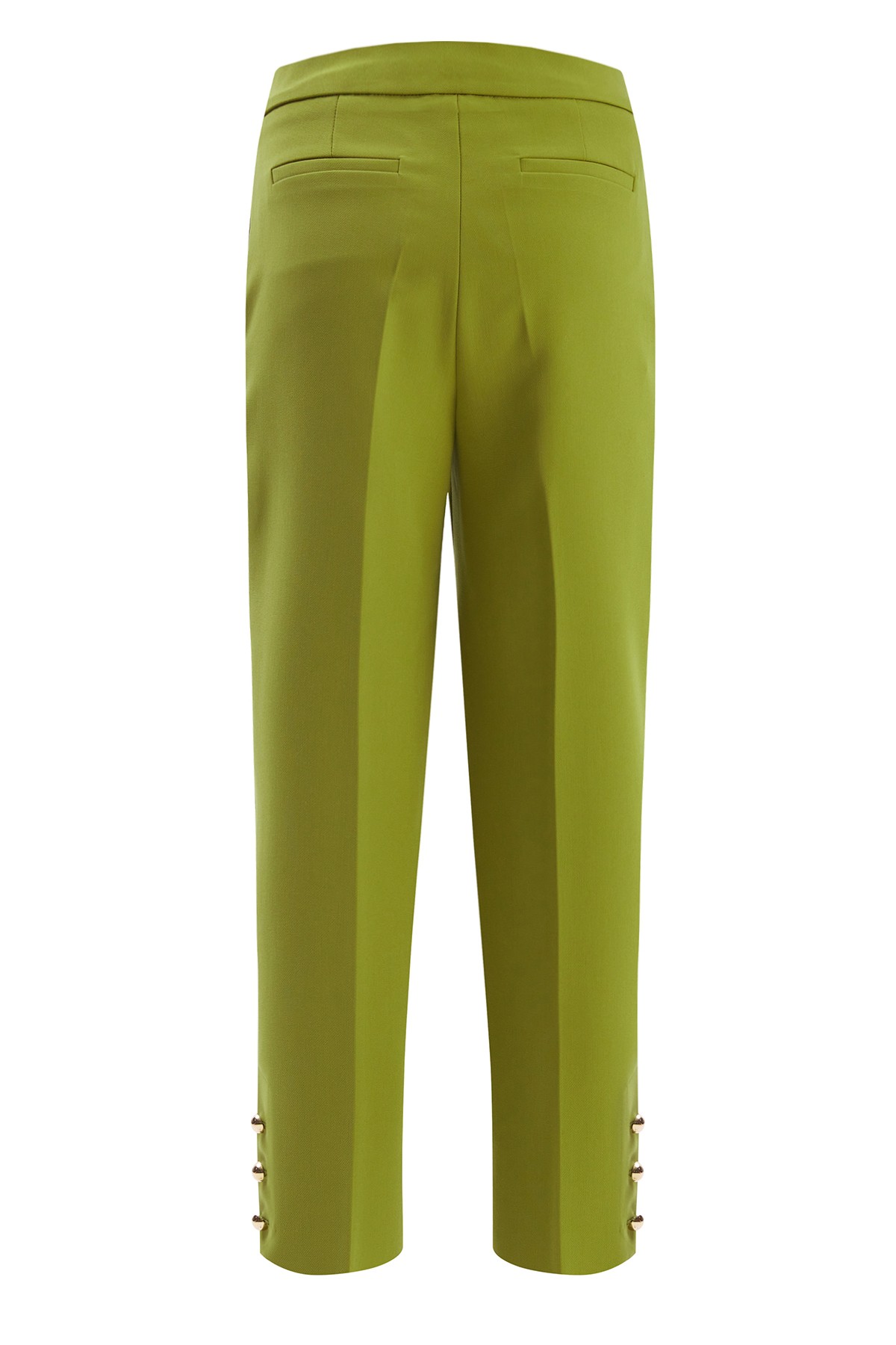 Oil Green Carrot Pants