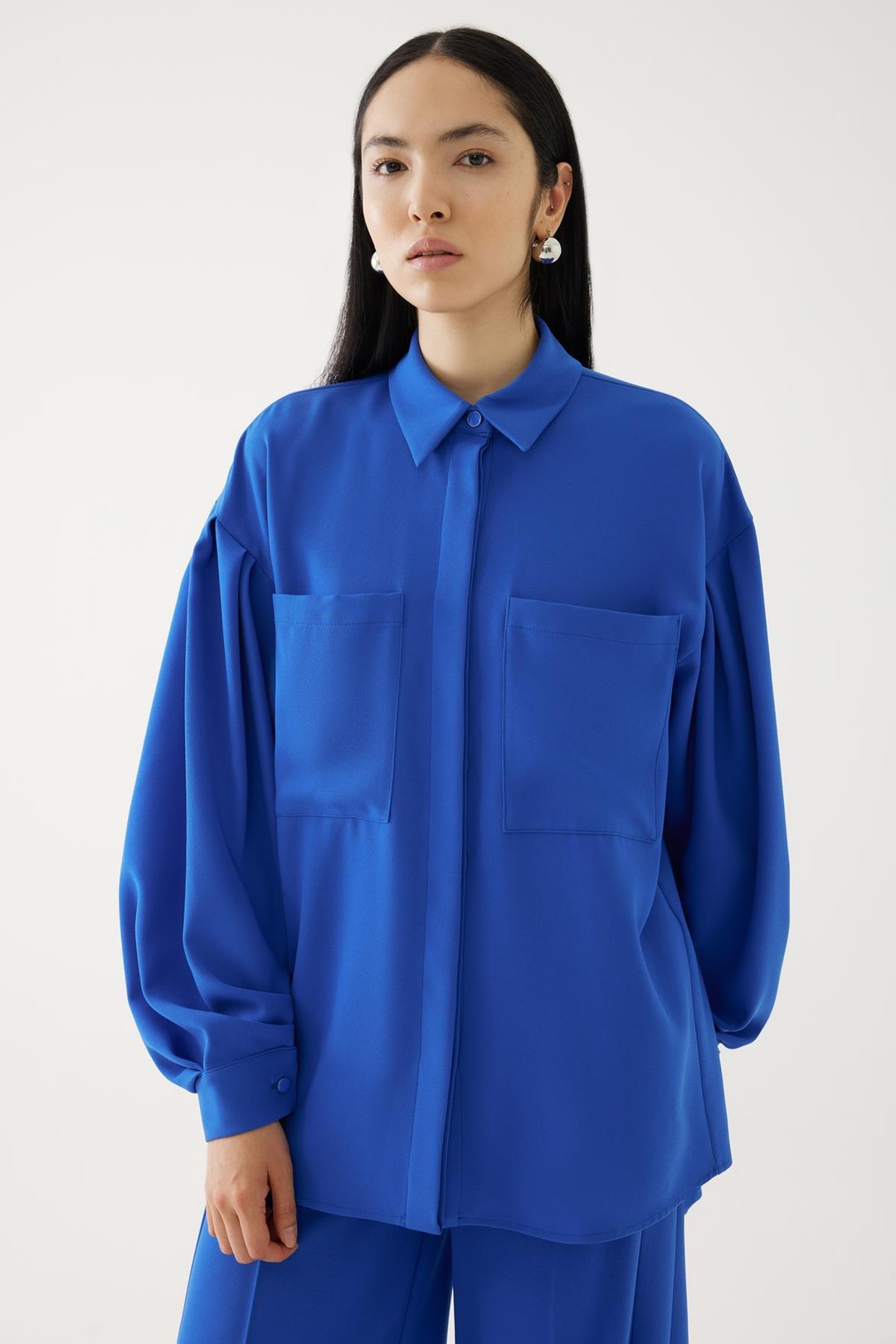 Saxe Blue Shirt 1