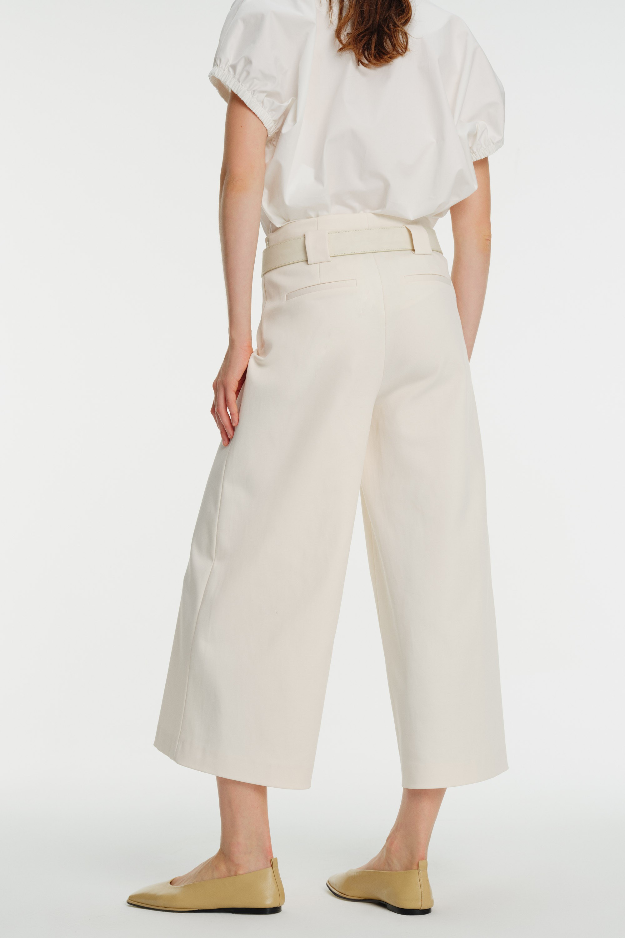 Belted Palazzo Pants