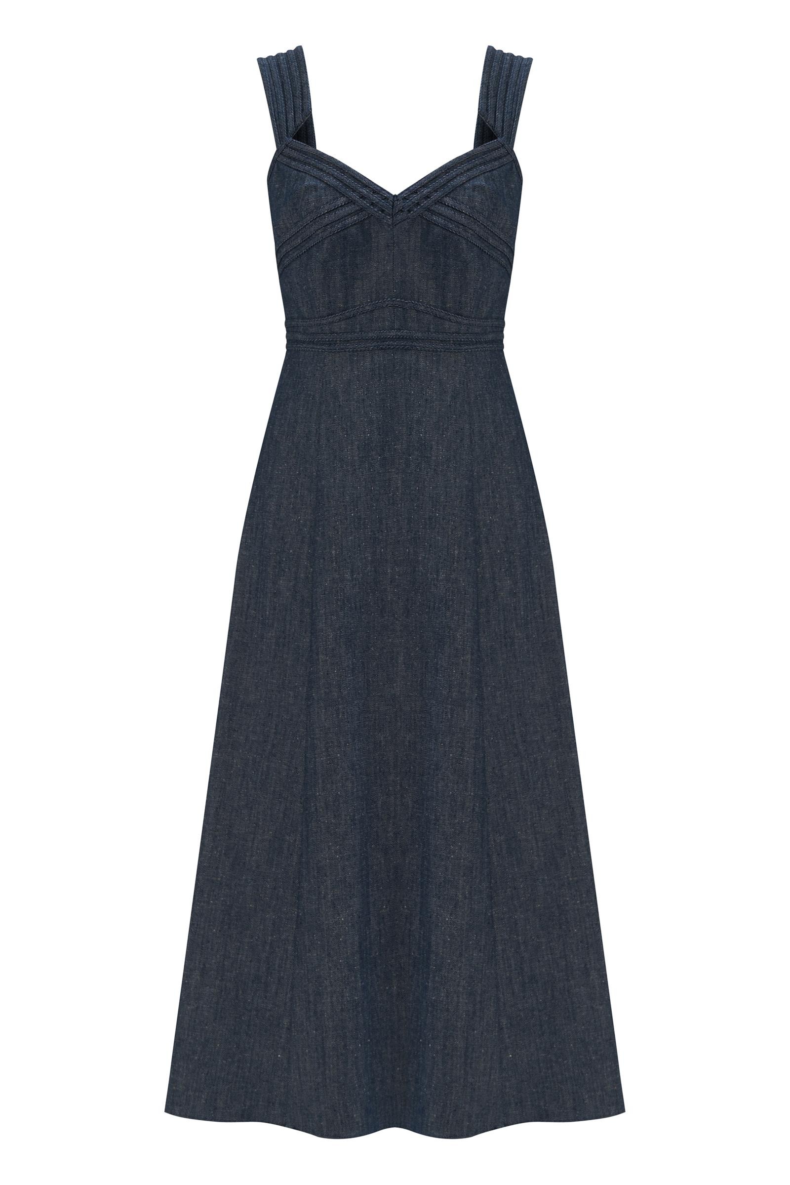 Denim Elbise