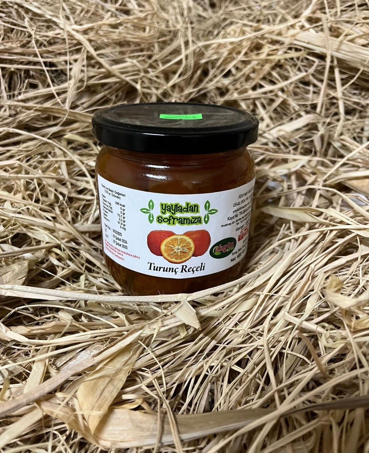 Turunç Reçeli 460 Gr