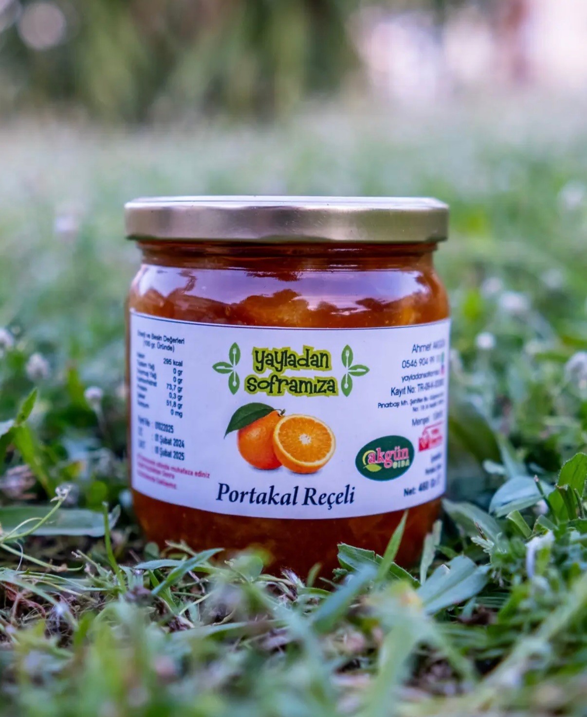 Portakal Reçeli 460 Gr