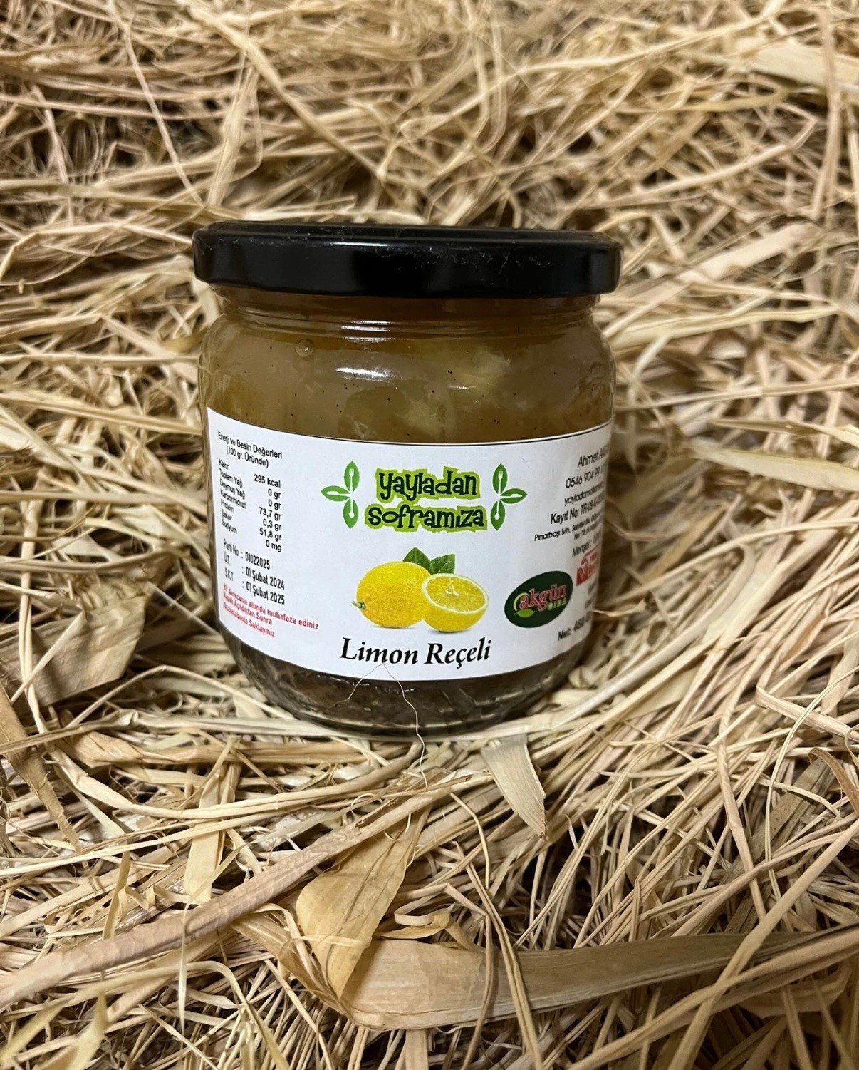 Limon Reçeli 460 Gr