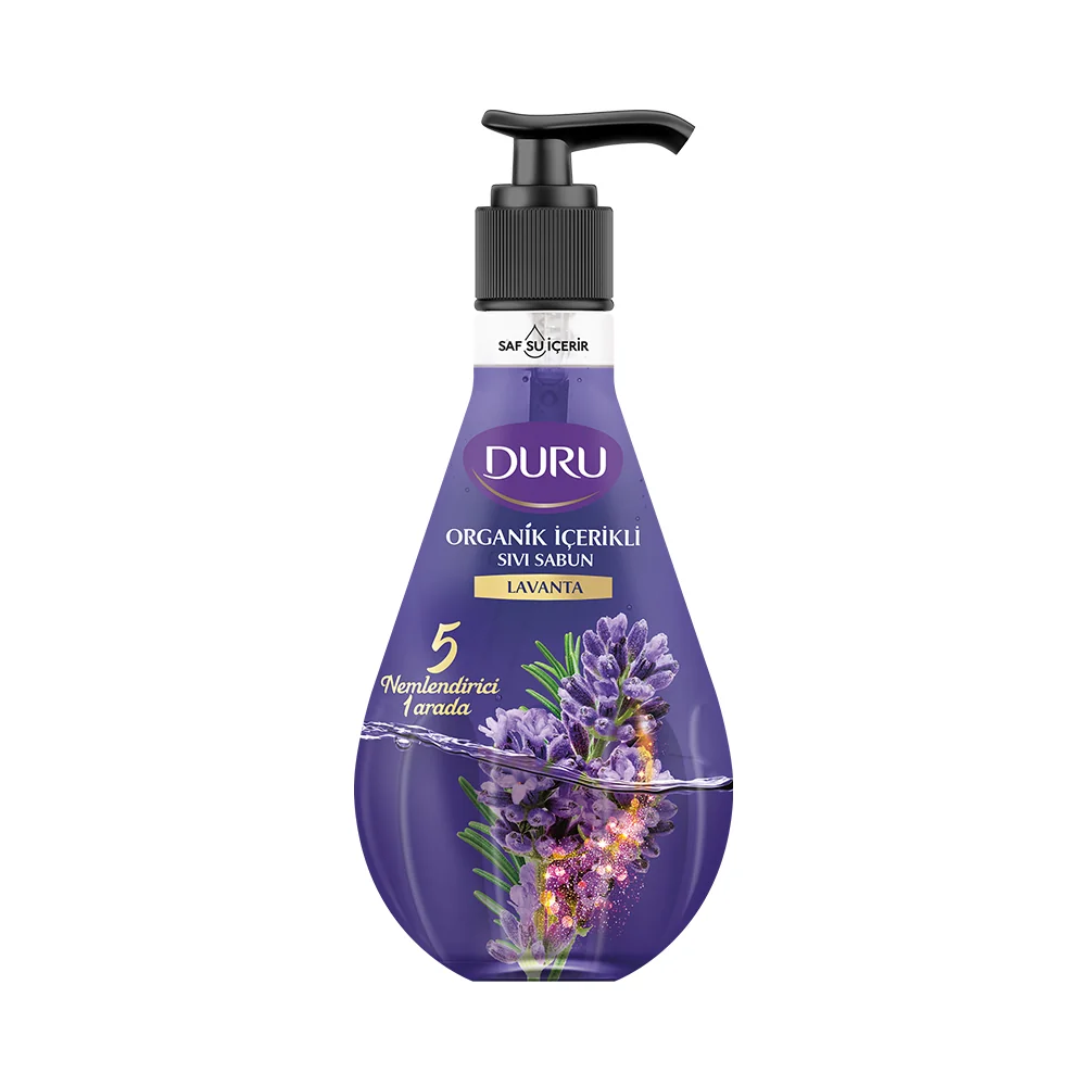 Duru Organik İçerikli Lavanta Sıvı Sabun 500 Ml
