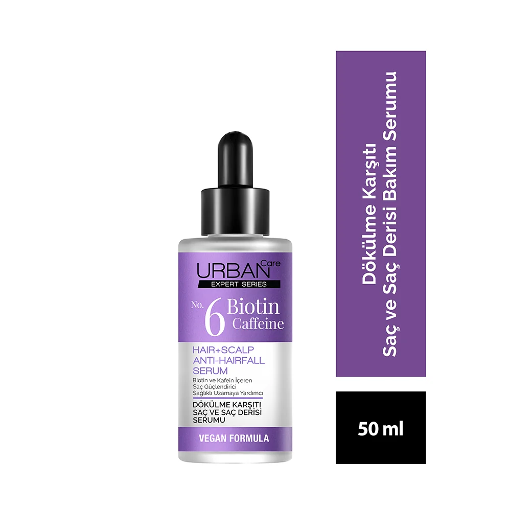 Urban Care Expert Biotin & Caffeine Dökülme Karşıtı Saç Ve Saç Derisi Serumu 50 Ml