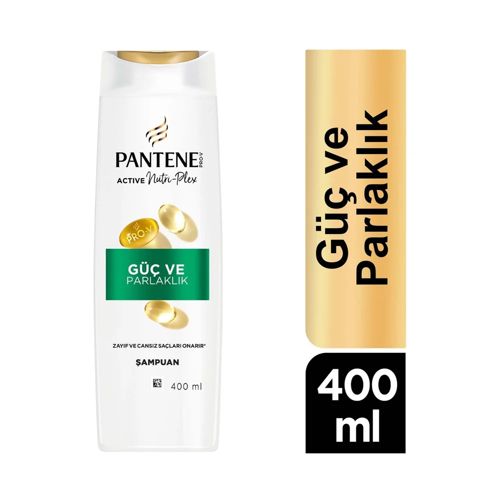Pantene Güç ve Parlaklık Şampuanı 400 Ml