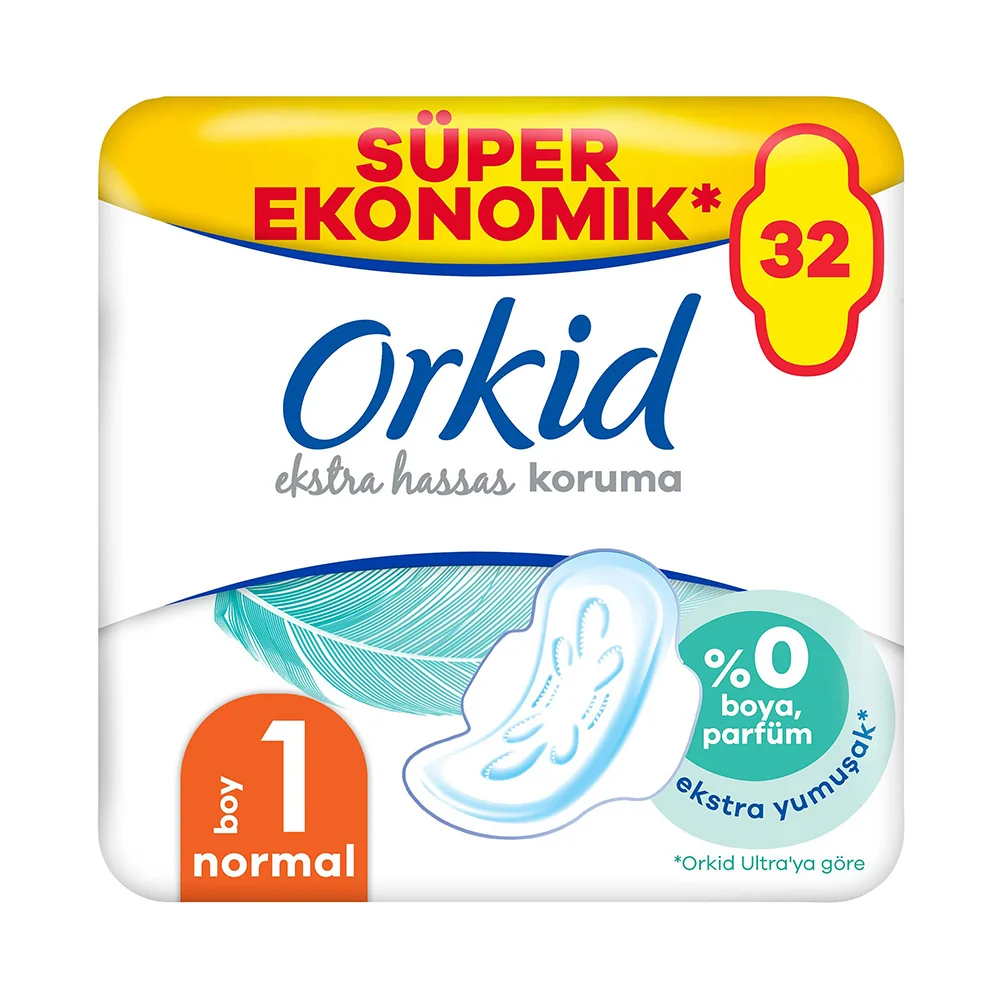 Orkid Ekstra Hassas Koruma Normal 32 Adet