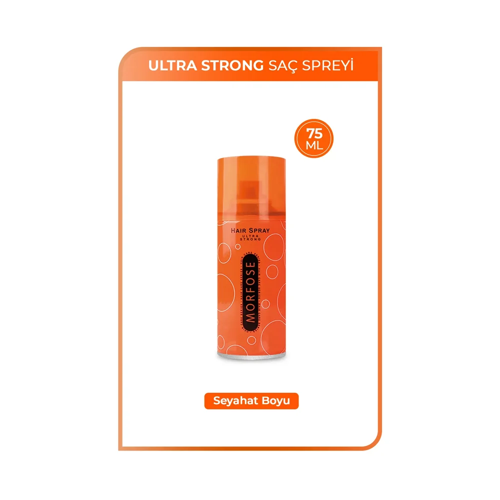 Morfose Ultra Strong Saç Spreyi Seyahat Boyu 75 ml