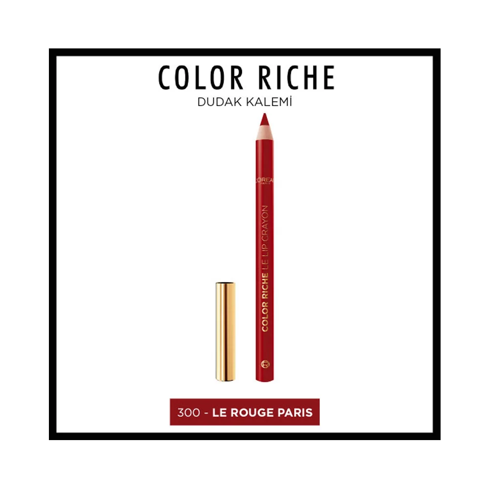L'Oréal Paris Color Riche Dudak Kalemi - 300 Le Rouge Paris