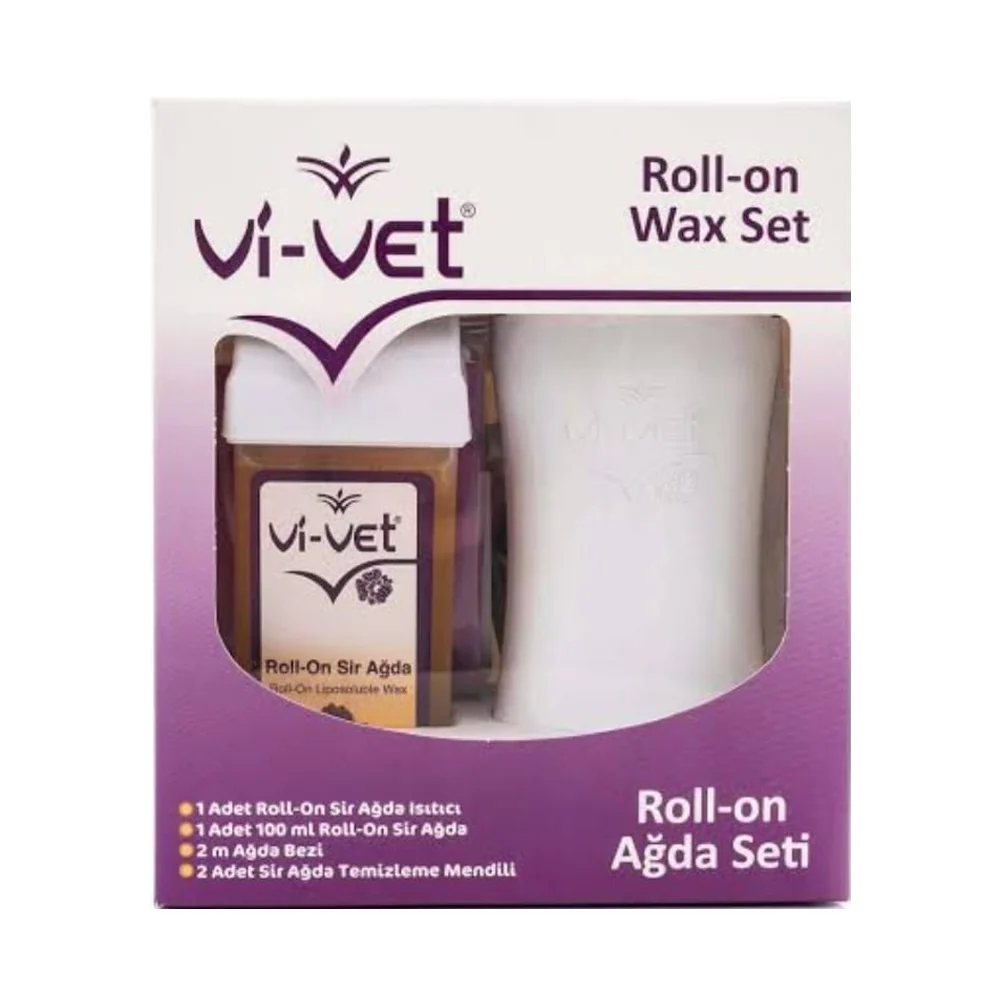 Vivet Kutulu Roll-On Ağda Isıtıcı Set