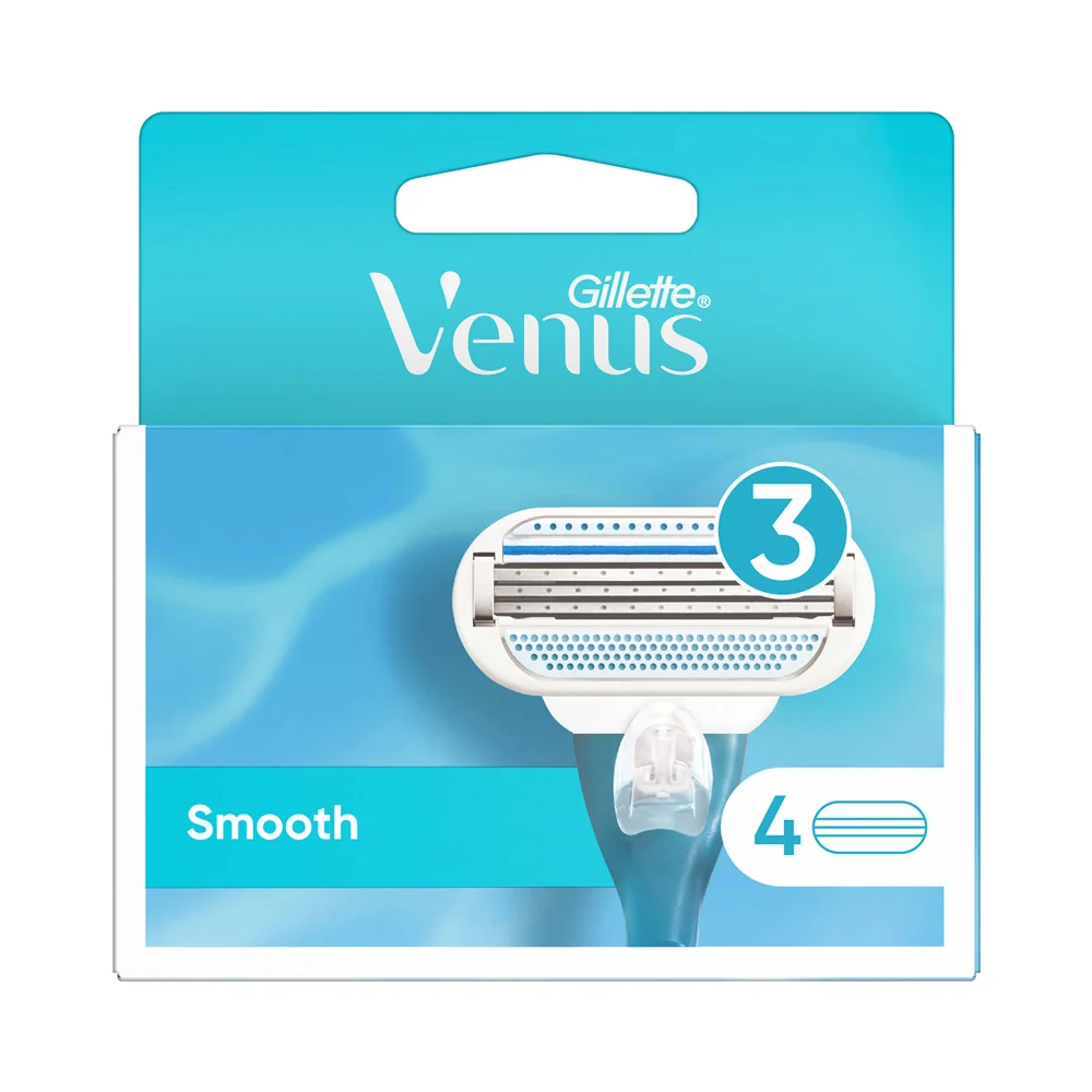Gillette Venus Yedek Kadın Tıraş Bıçağı 4'lü