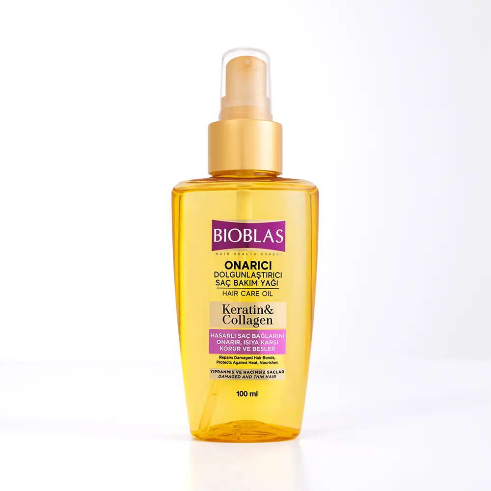 Bioblas Keratin Collagen Saç Bakım Yağı 100 Ml | Cosmetica
