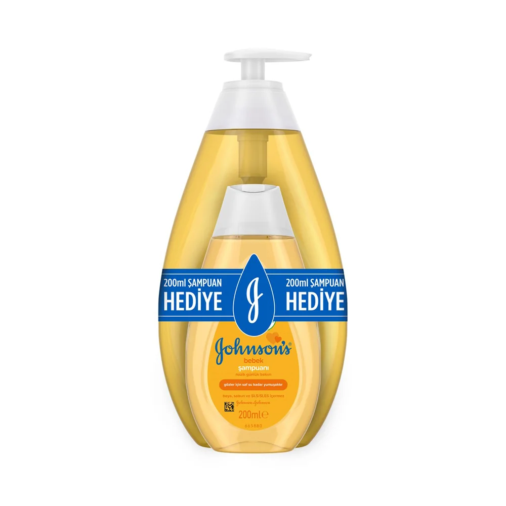 Johnsons Baby Şampuan 750 Ml+200 Ml Şampuan Hediye