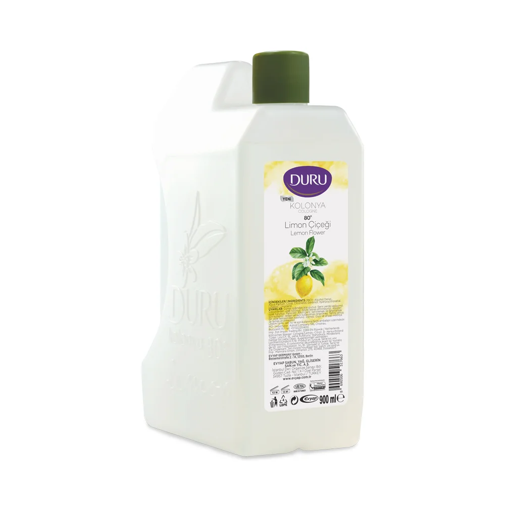 Duru Limon Çiçeği Kolonya Bidon 900 Ml