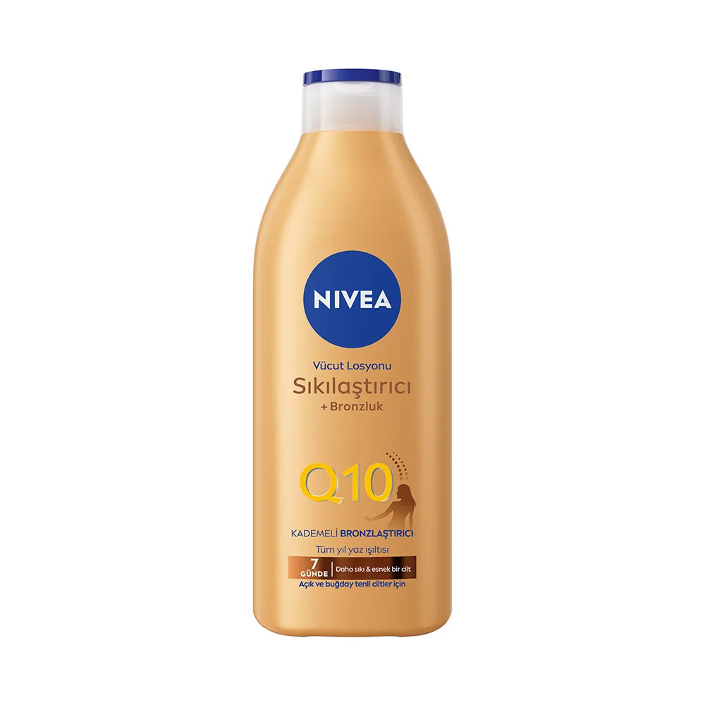 Nivea Q10 Sıkılaştırıcı ve Bronzlaştırıcı Vücut Losyonu 400 Ml