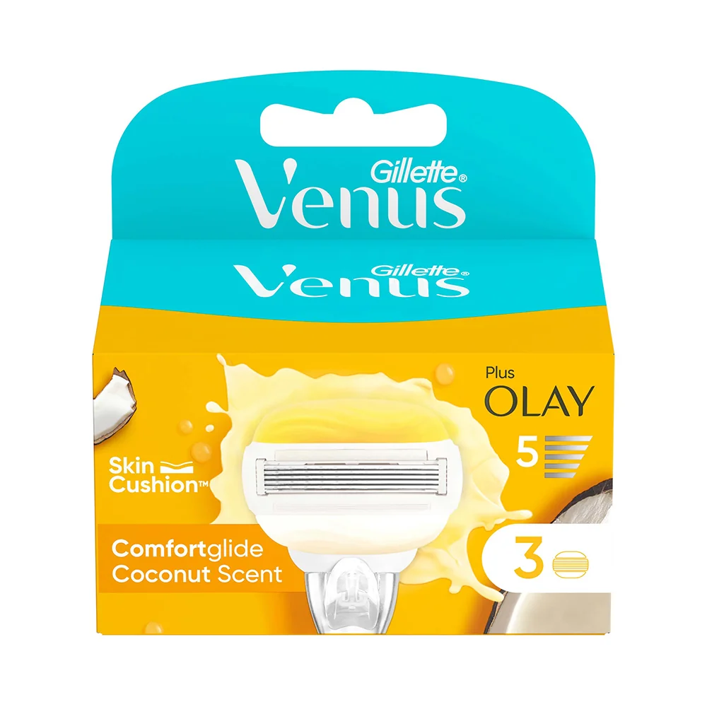 Venus Comfortglide Olay Kadın Tıraş Makinesi 3'Lü Yedek Başlık