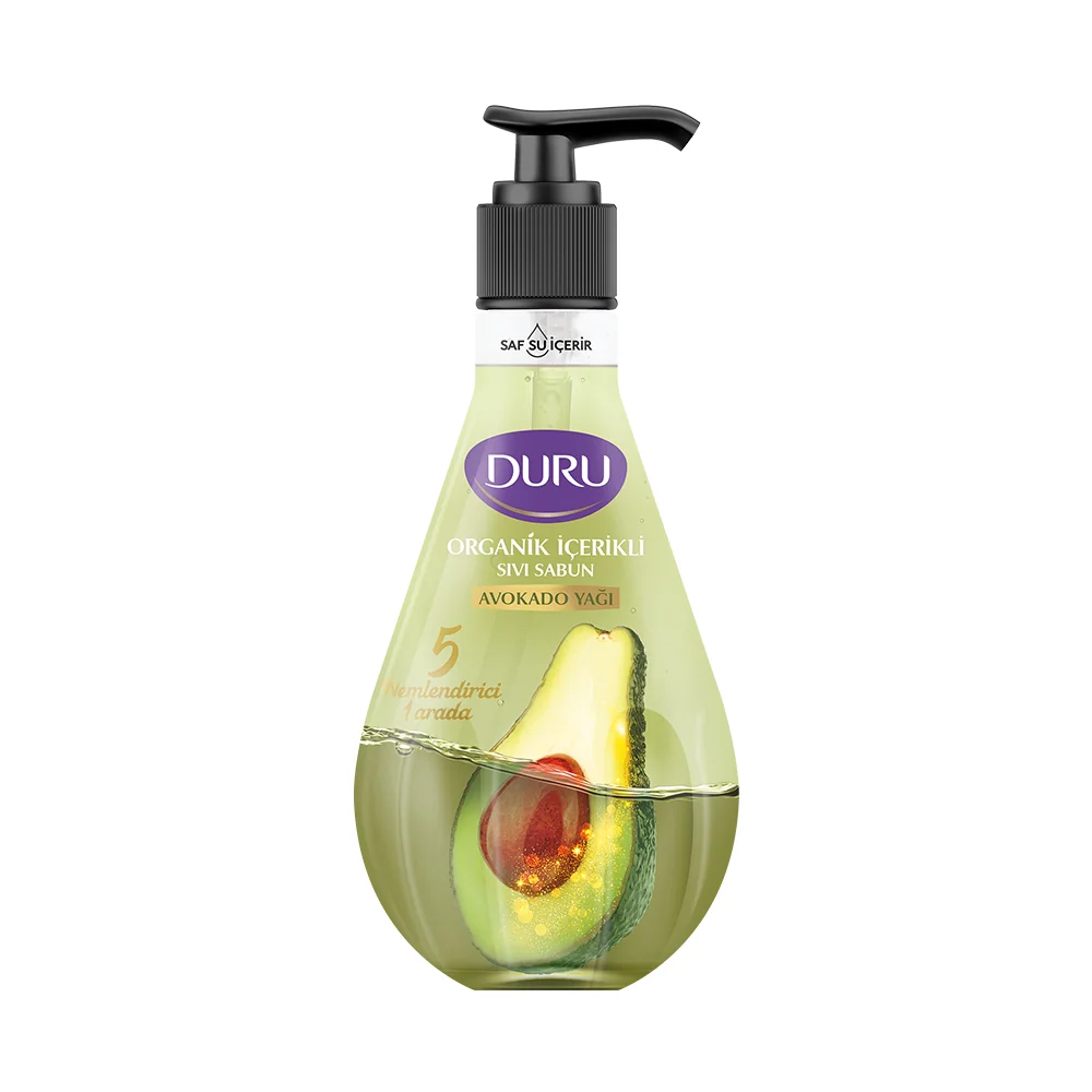 Duru Organik İçerikli Avokado Yağı Sıvı Sabun 500 Ml