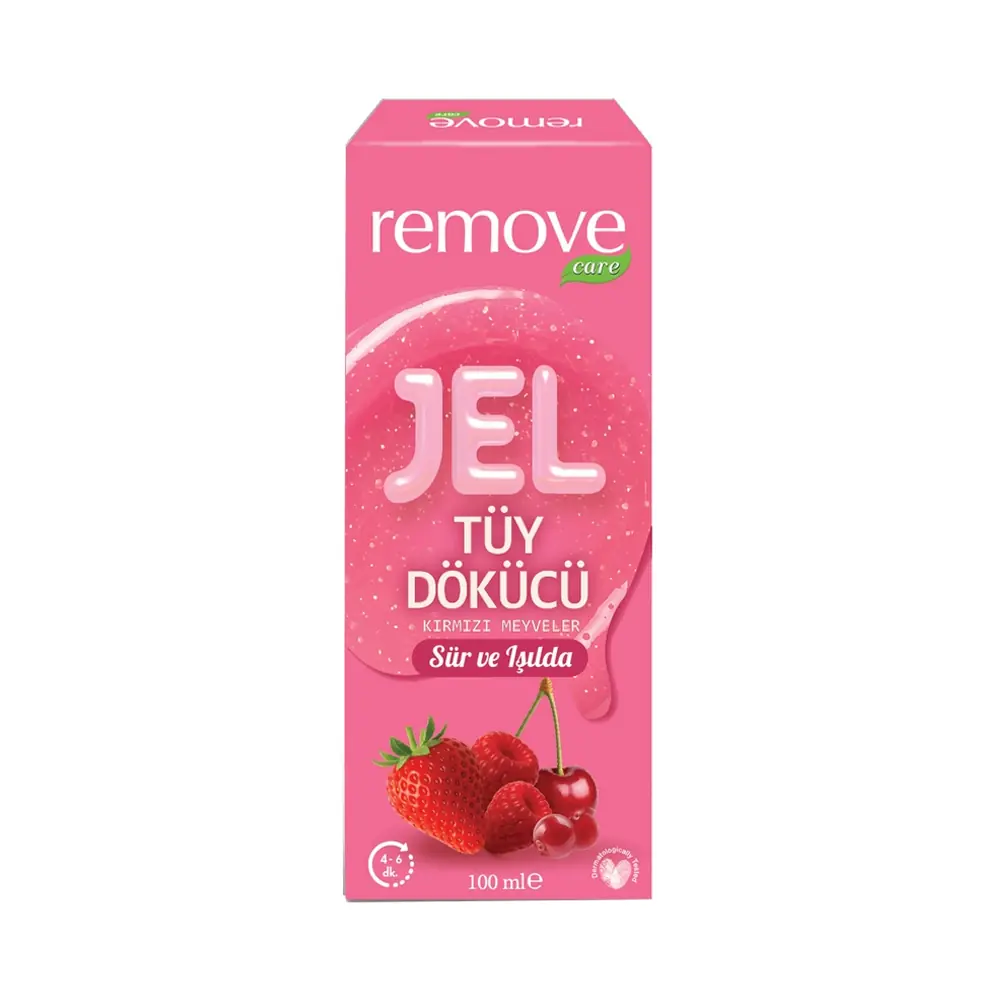 Remove Care Tüy Dökücü Jel Kırmızı Meyveler 100 Ml