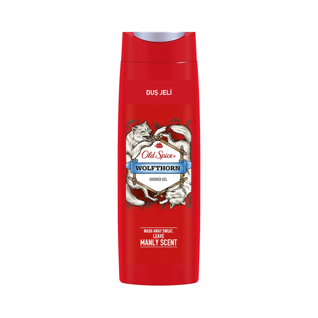 Old Spice Wolfthorn Duş Jeli & Şampuan 400 Ml