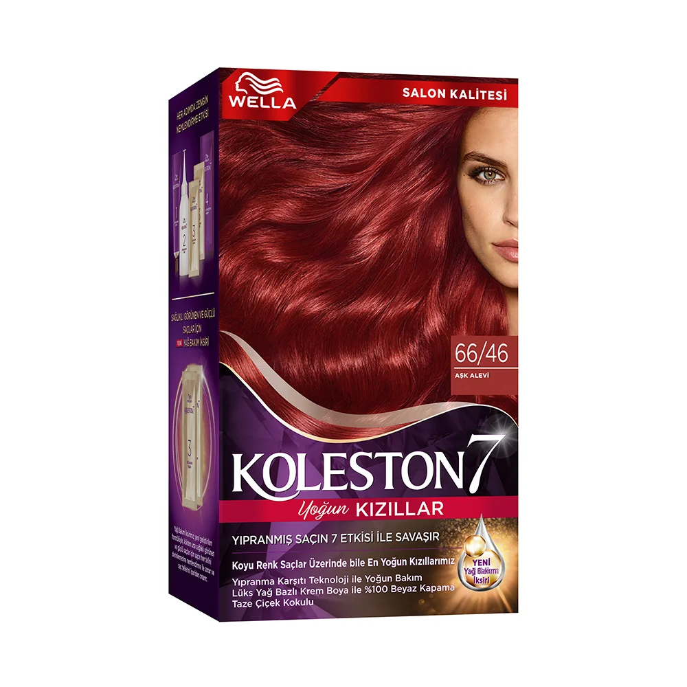 Wella Koleston Kit 66/46 Boya Aşk Alevi
