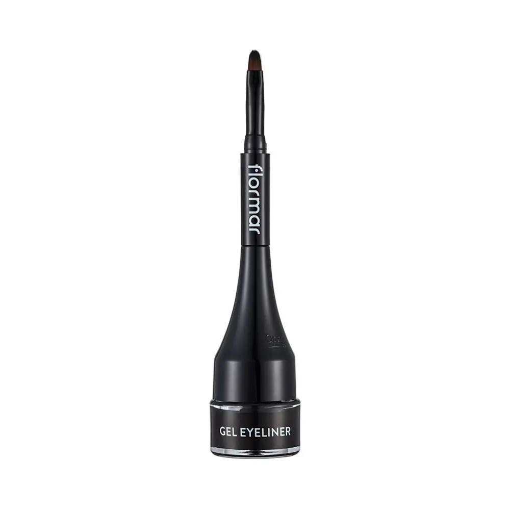 Flormar Yüksek Pigmentli & Uzun Süre Kalıcı Mat Bitişli Jel Eyeliner - 001 Black