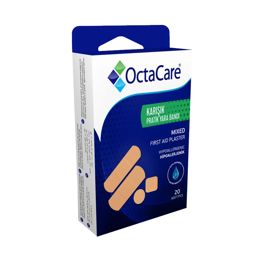 Octacare Karışık Yarabandı 20'li
