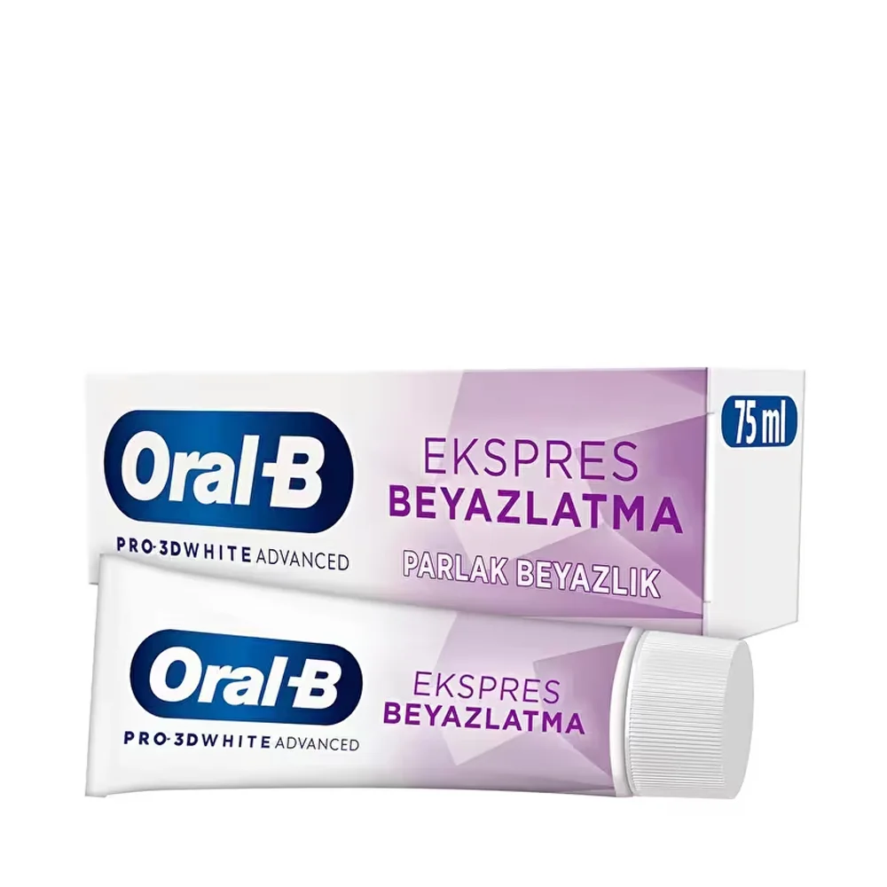 Oral-B Pro-3Dw Adv Ekspres Beyazlatma Parlak Beyazlık 75 Ml