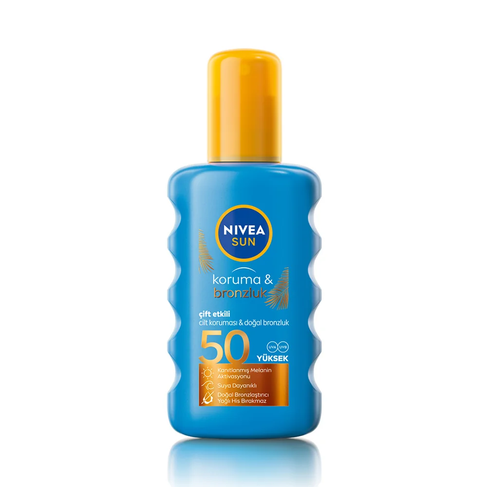 Nivea Sun Koruma & Bronzluk Sprey Spf50 200 Ml