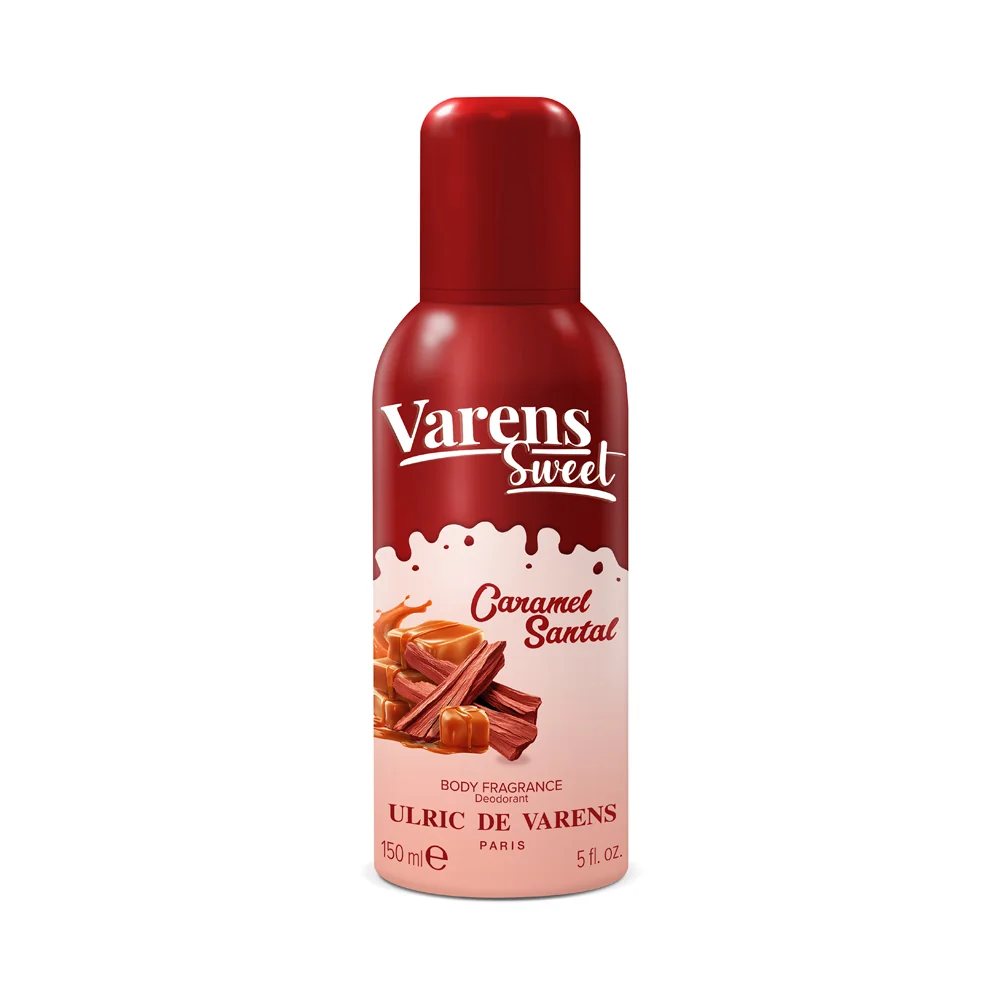 Ulric De Varens Deodorant Sweet Caramel Santal Women 150 Ml