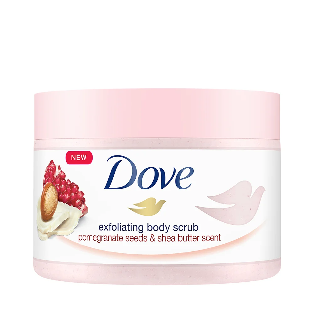 Dove Vücut Peelingi Nar Çekirdeği & Shea Yağı 225 Ml
