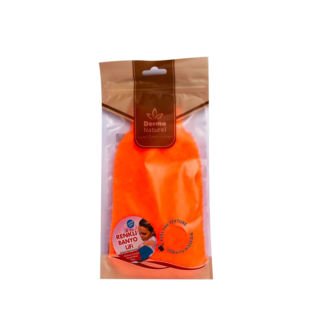 Derma Naturel Polyester Banyo Eldiveni Ms-05