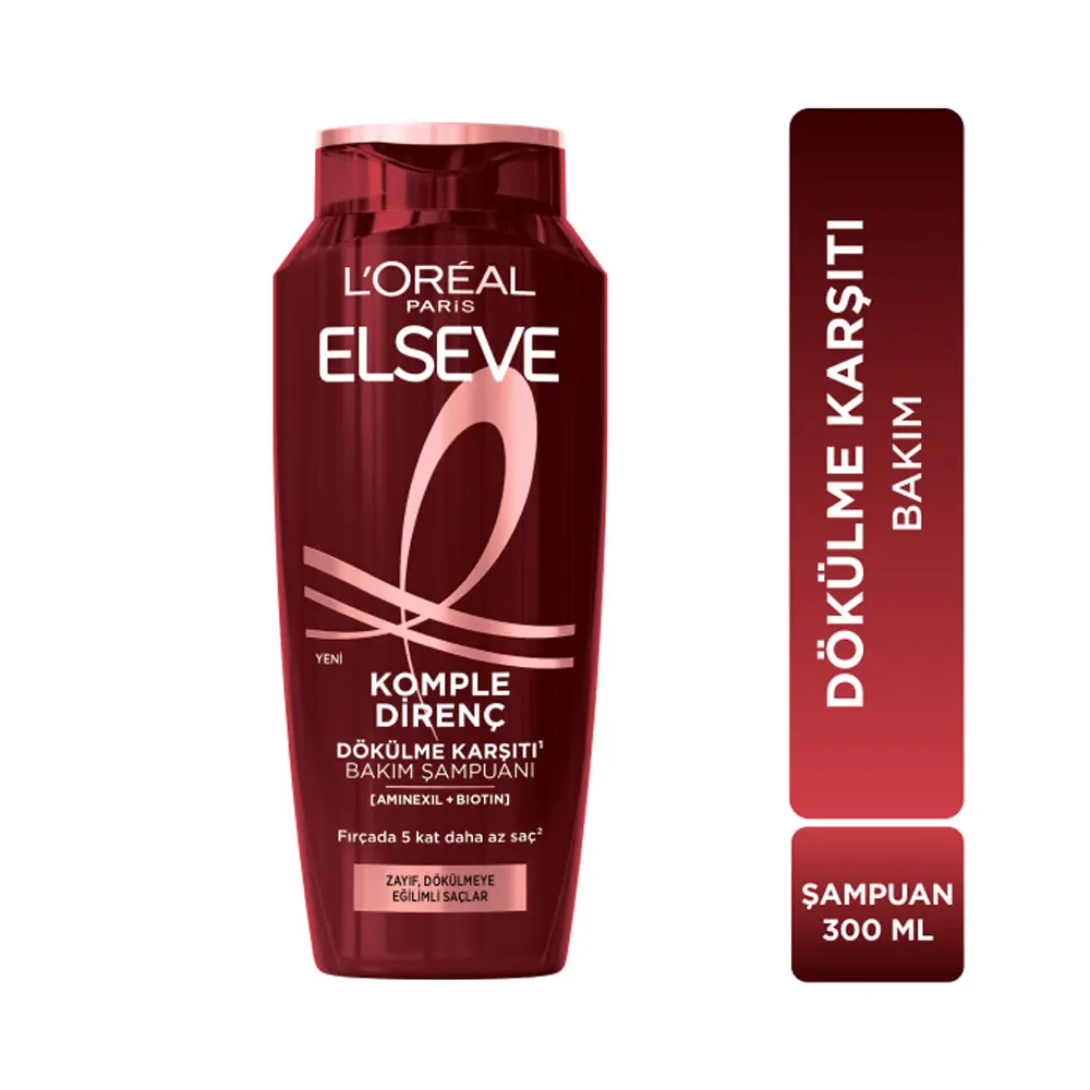 Loreal Elseve L'Oréal Paris Elseve Komple Direnç Dökülme Karşıtı Şampuan