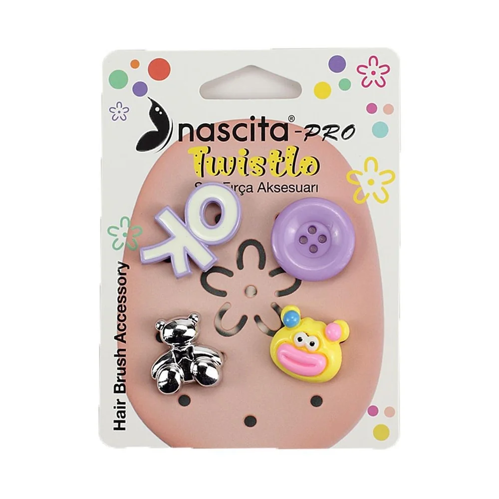 Nascita Pro 4'Lü Saç Fırça Aksesuarı 004